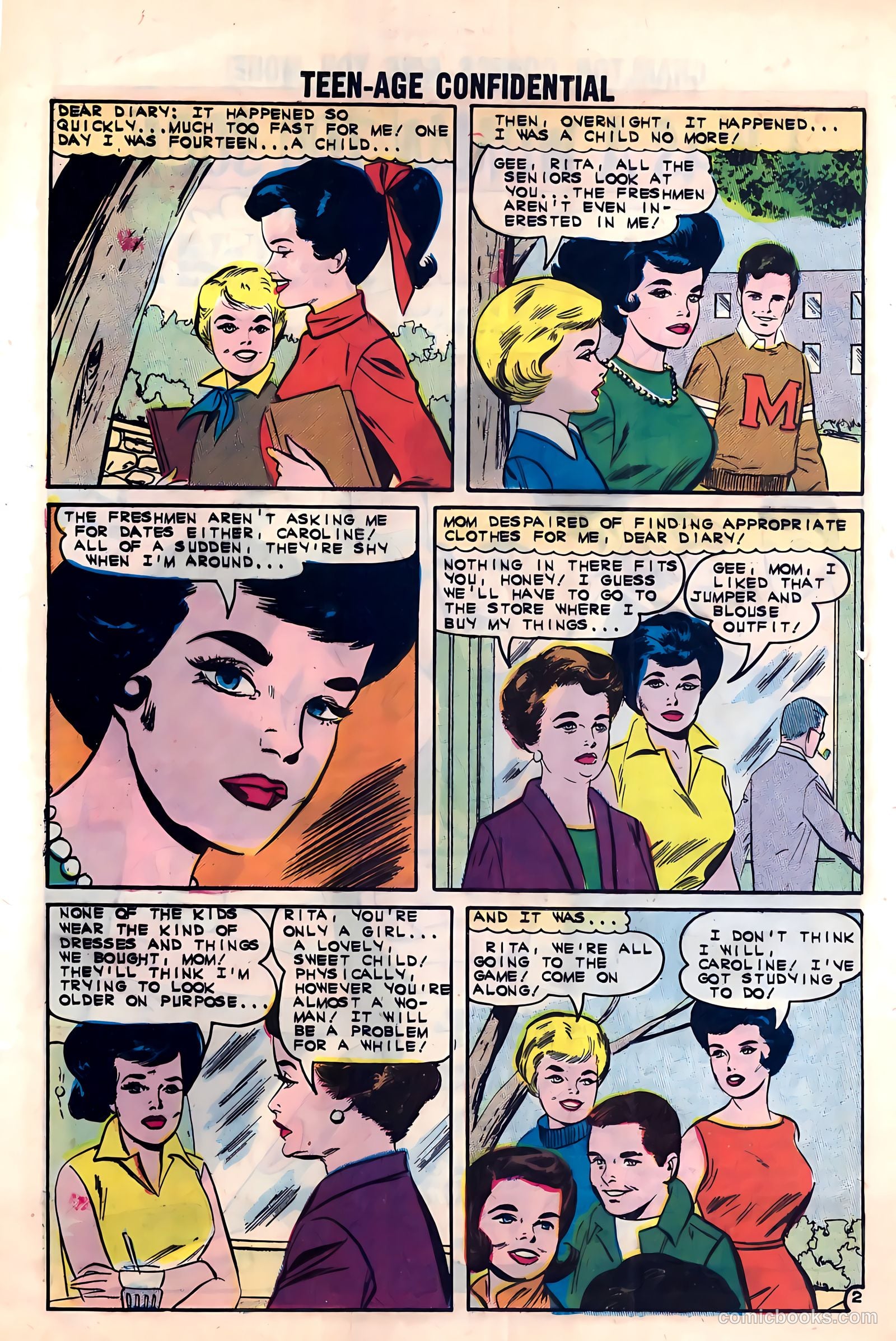 Teen-Age Confidential Confessions #12 (1962) — page 24 of 36