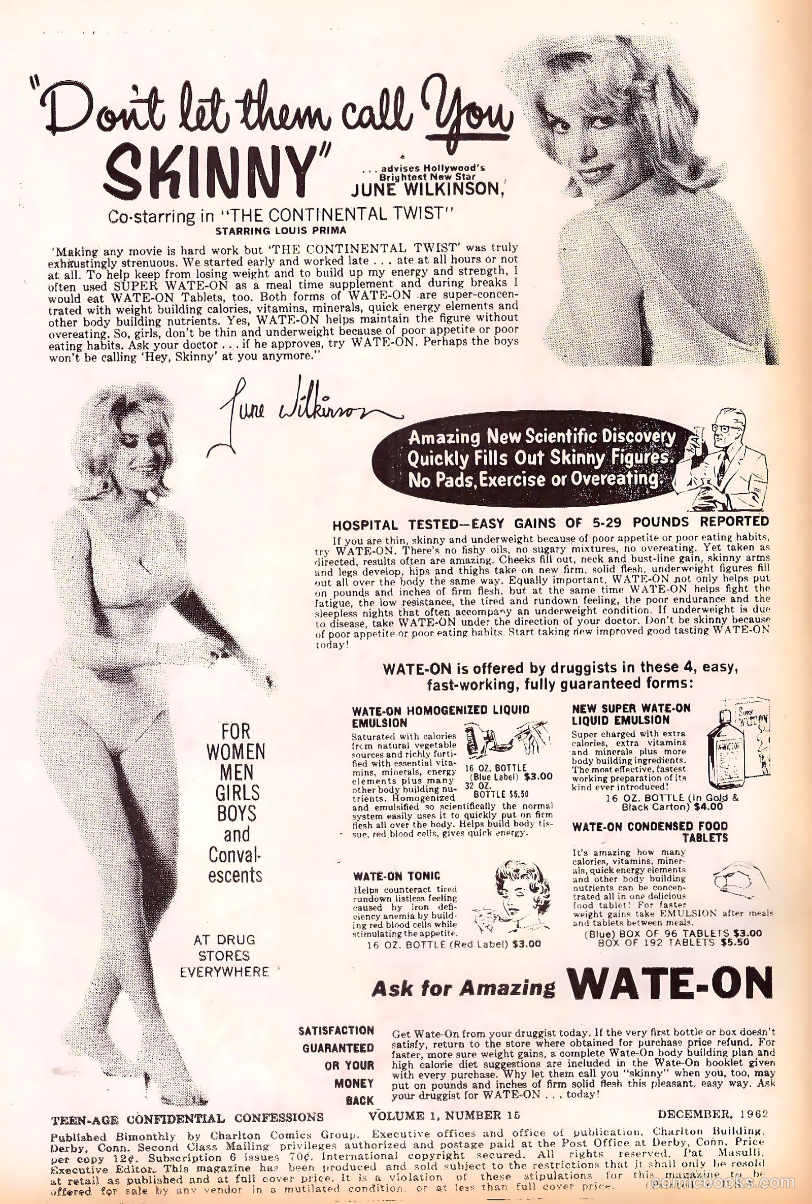 Teen-Age Confidential Confessions #15 (1962) — page 2 of 36