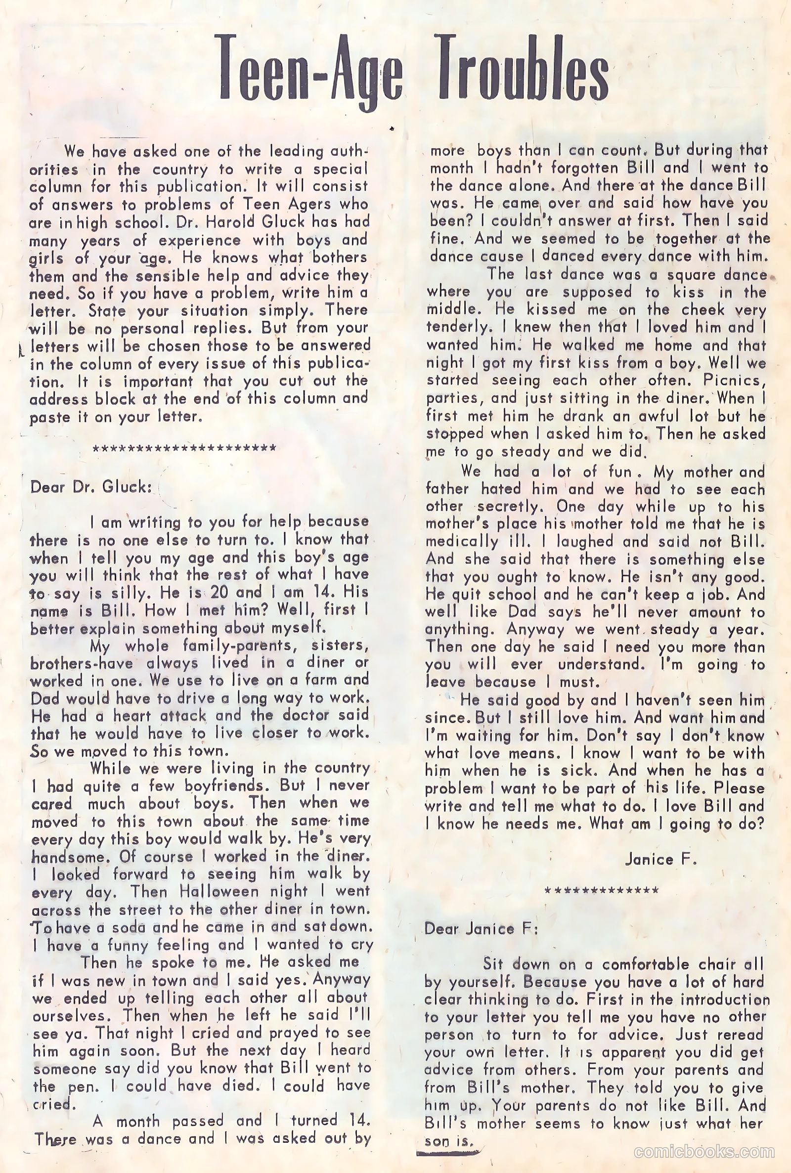 Teen-Age Confidential Confessions #15 (1962) — page 20 of 36