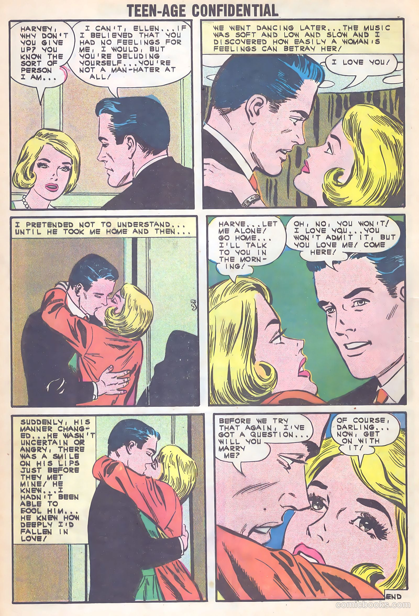 Teen-Age Confidential Confessions #16 (1963) — page 8 of 36