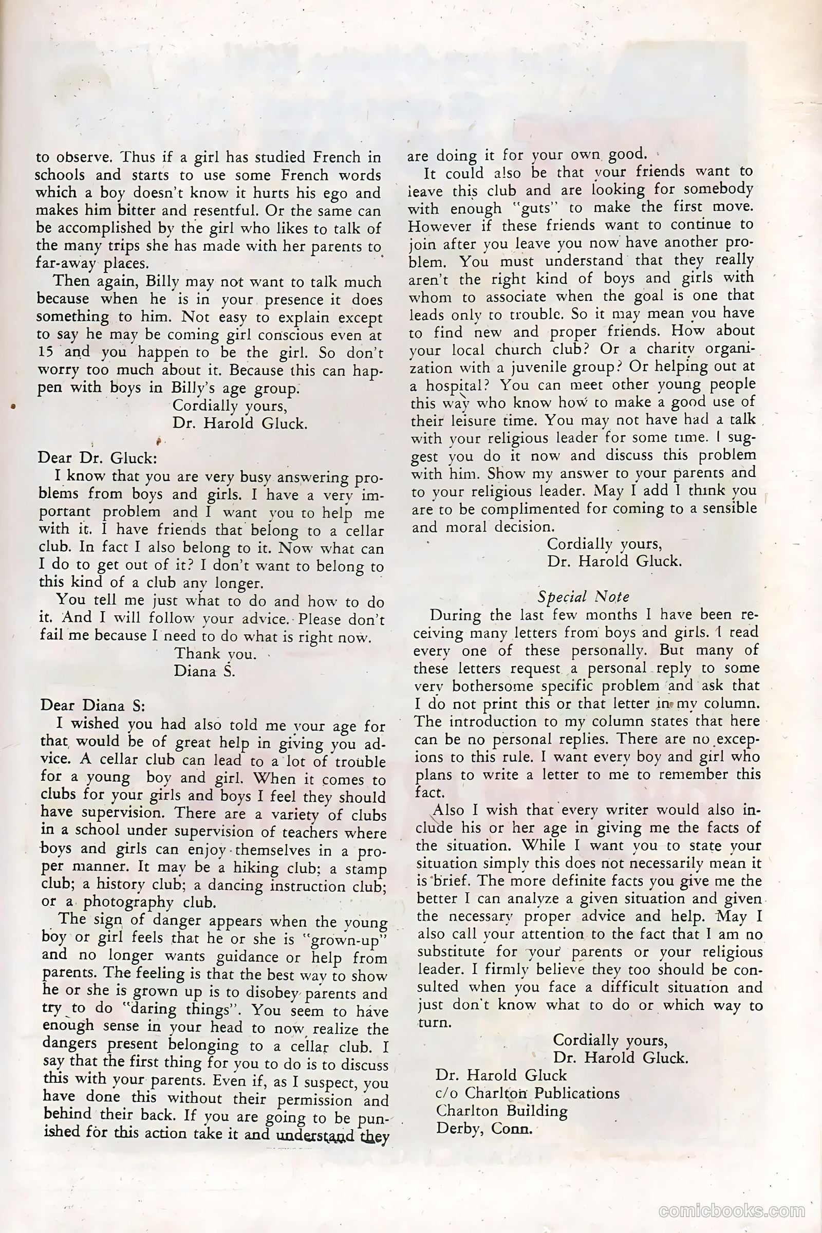 Teen-Age Confidential Confessions #17 (1963) — page 21 of 36