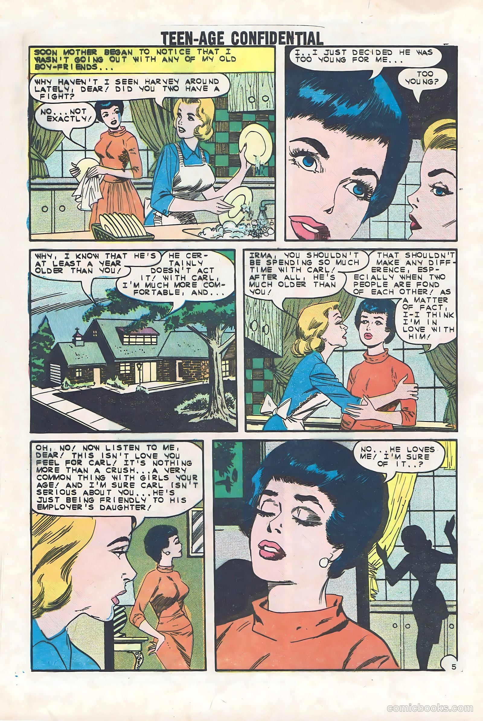 Teen-Age Confidential Confessions #19 (1963) — page 8 of 36