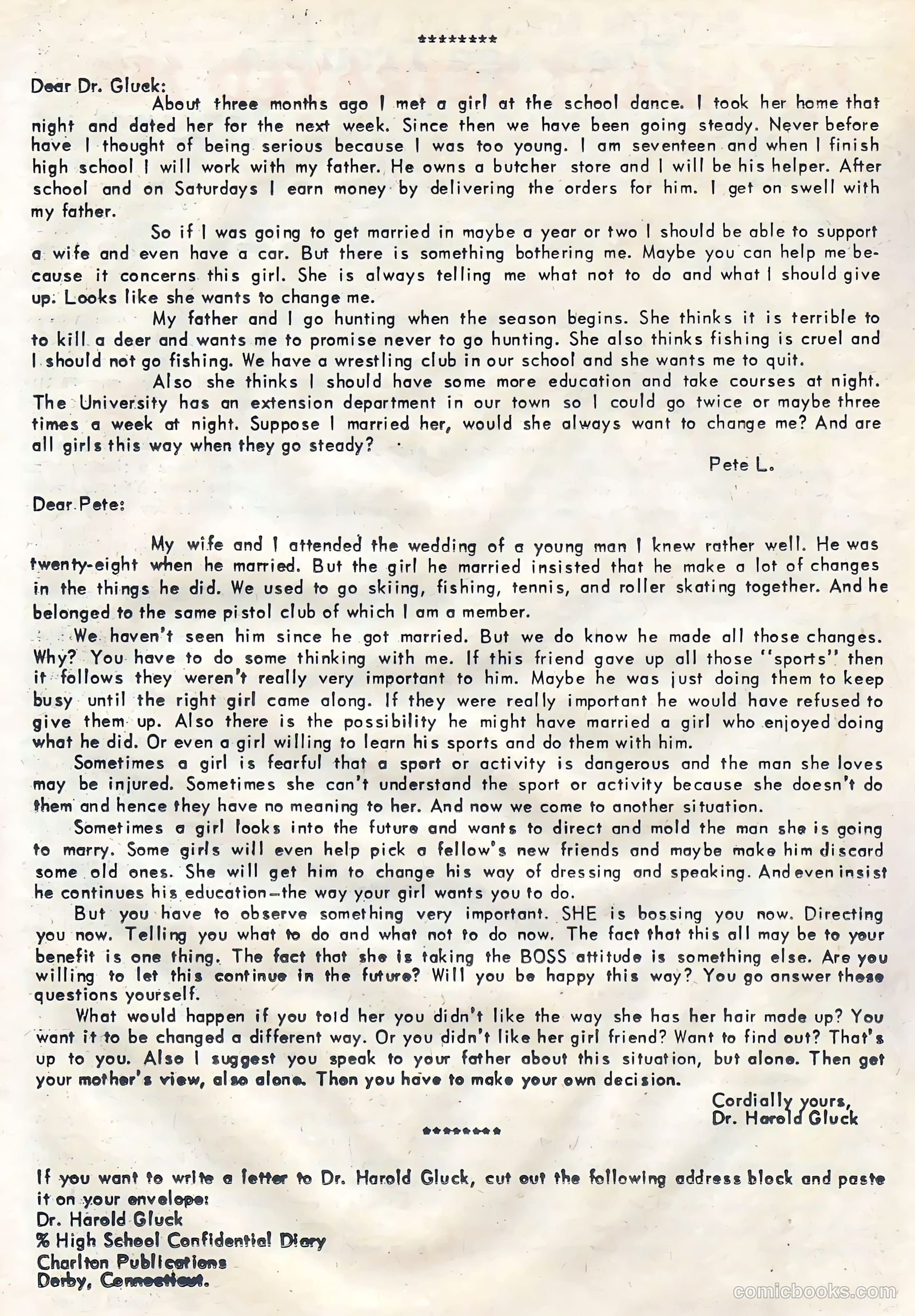 Teen-Age Confidential Confessions #2 (1960) — page 22 of 36