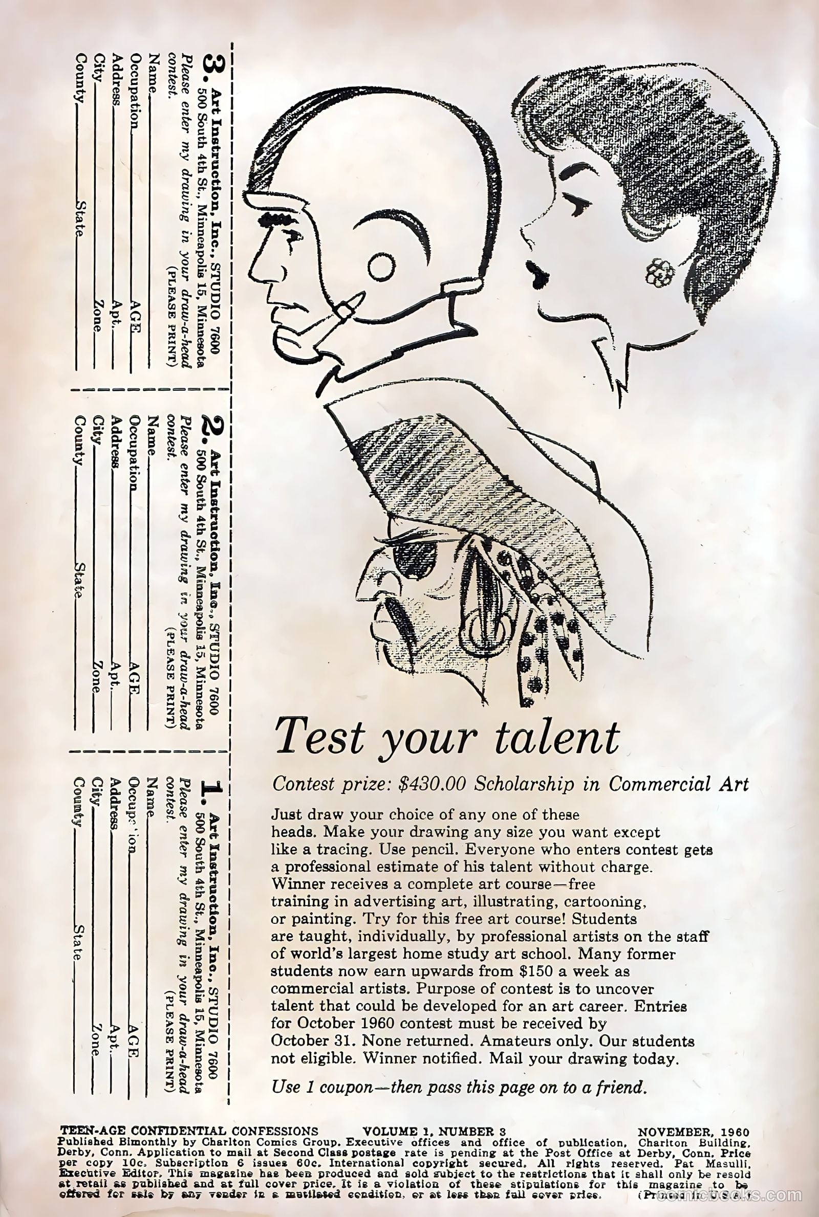 Teen-Age Confidential Confessions #3 (1960) — page 2 of 36