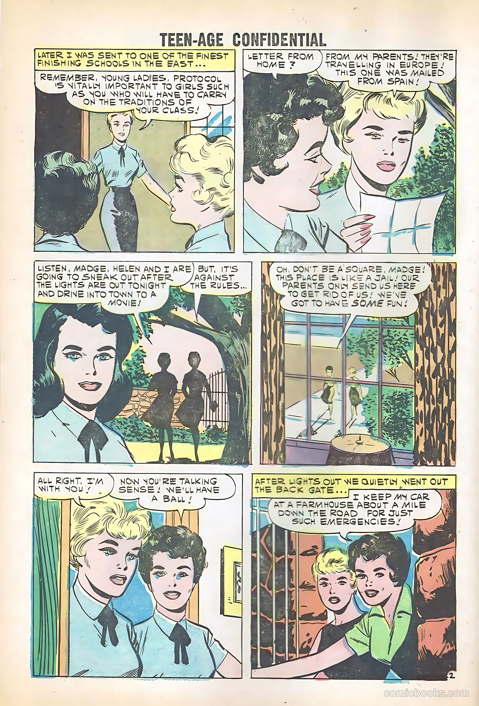 Teen-Age Confidential Confessions #3 (1960) — page 4 of 36