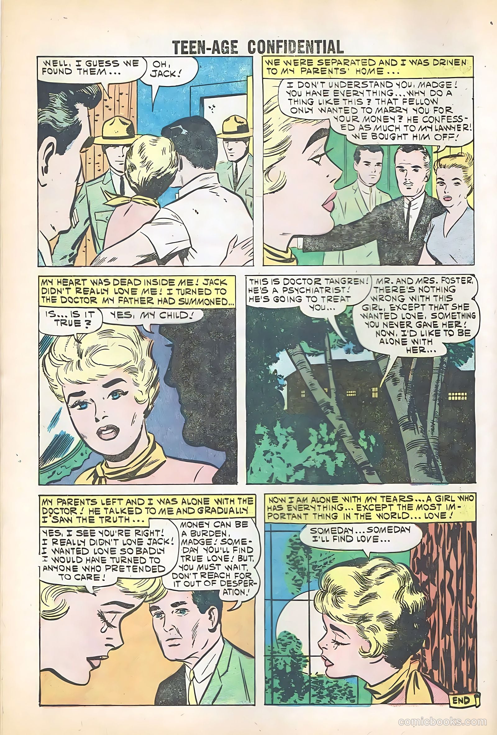 Teen-Age Confidential Confessions #3 (1960) — page 8 of 36