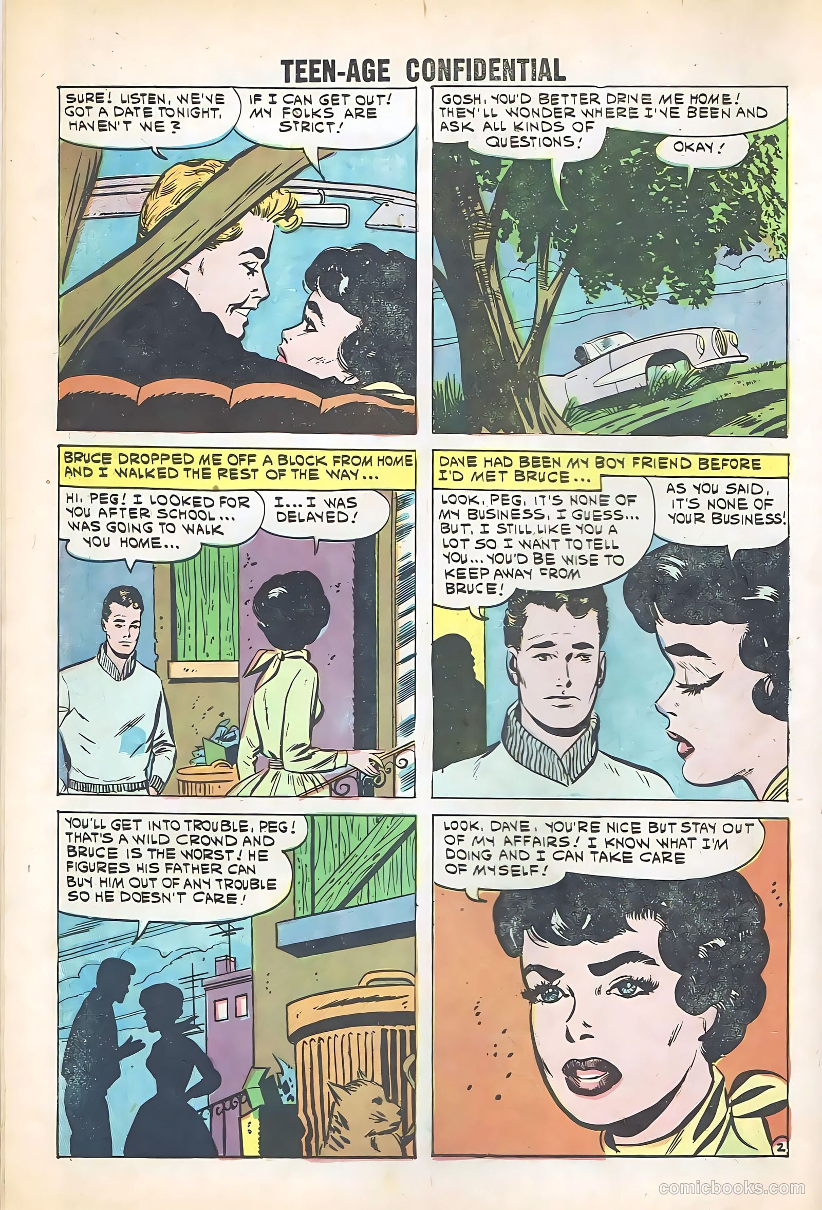 Teen-Age Confidential Confessions #3 (1960) — page 10 of 36