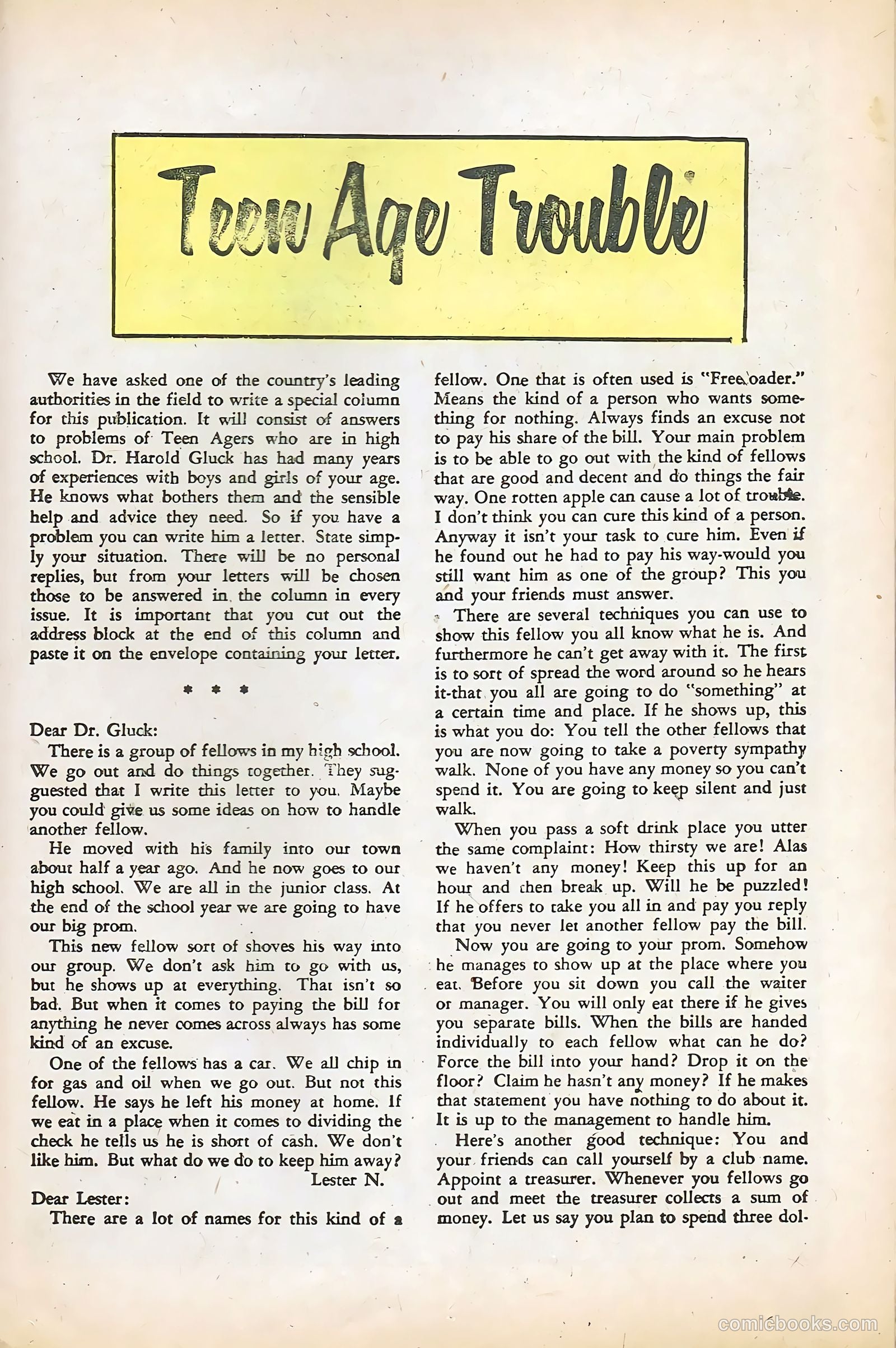 Teen-Age Confidential Confessions #3 (1960) — page 21 of 36