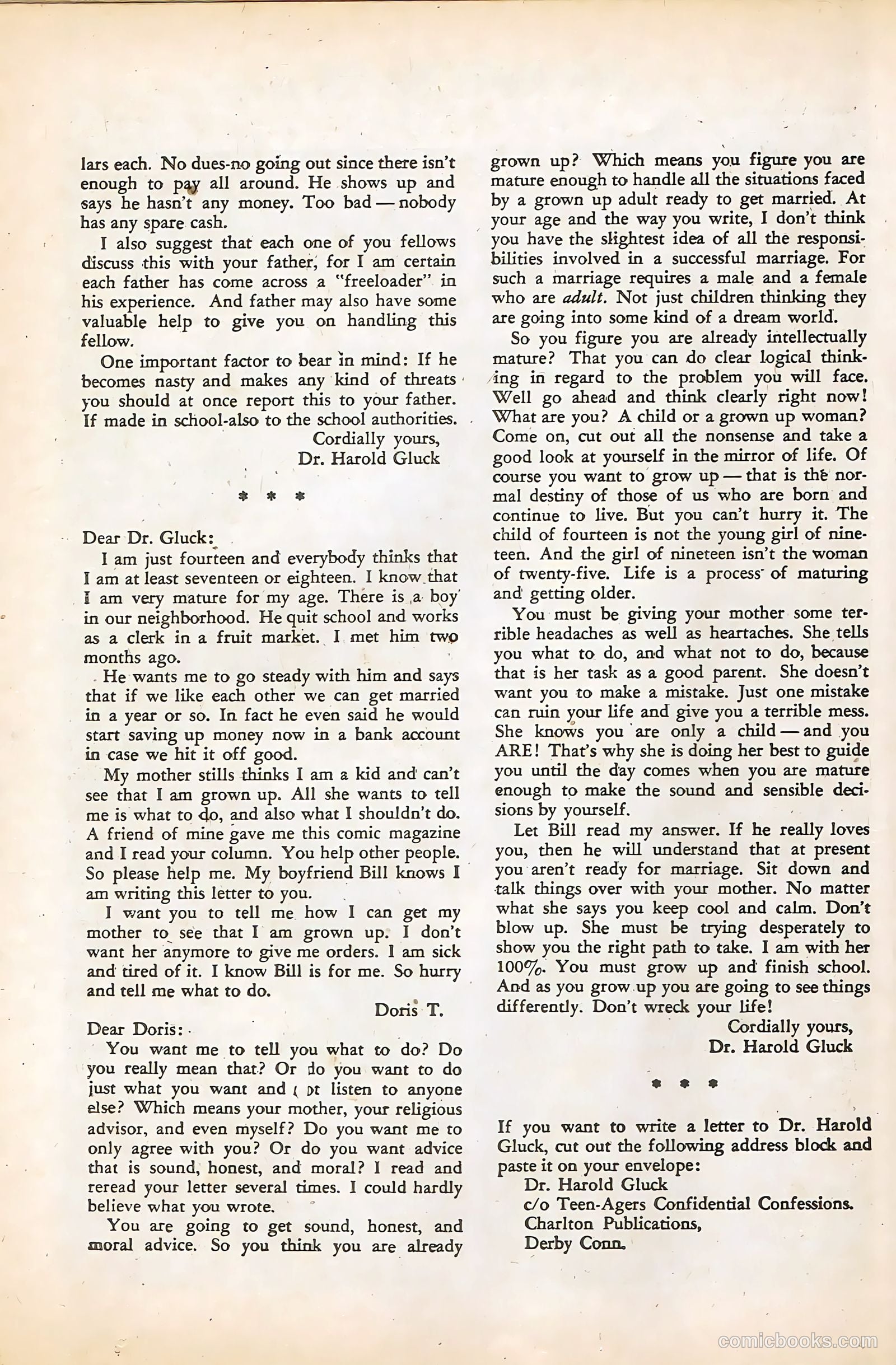 Teen-Age Confidential Confessions #3 (1960) — page 22 of 36