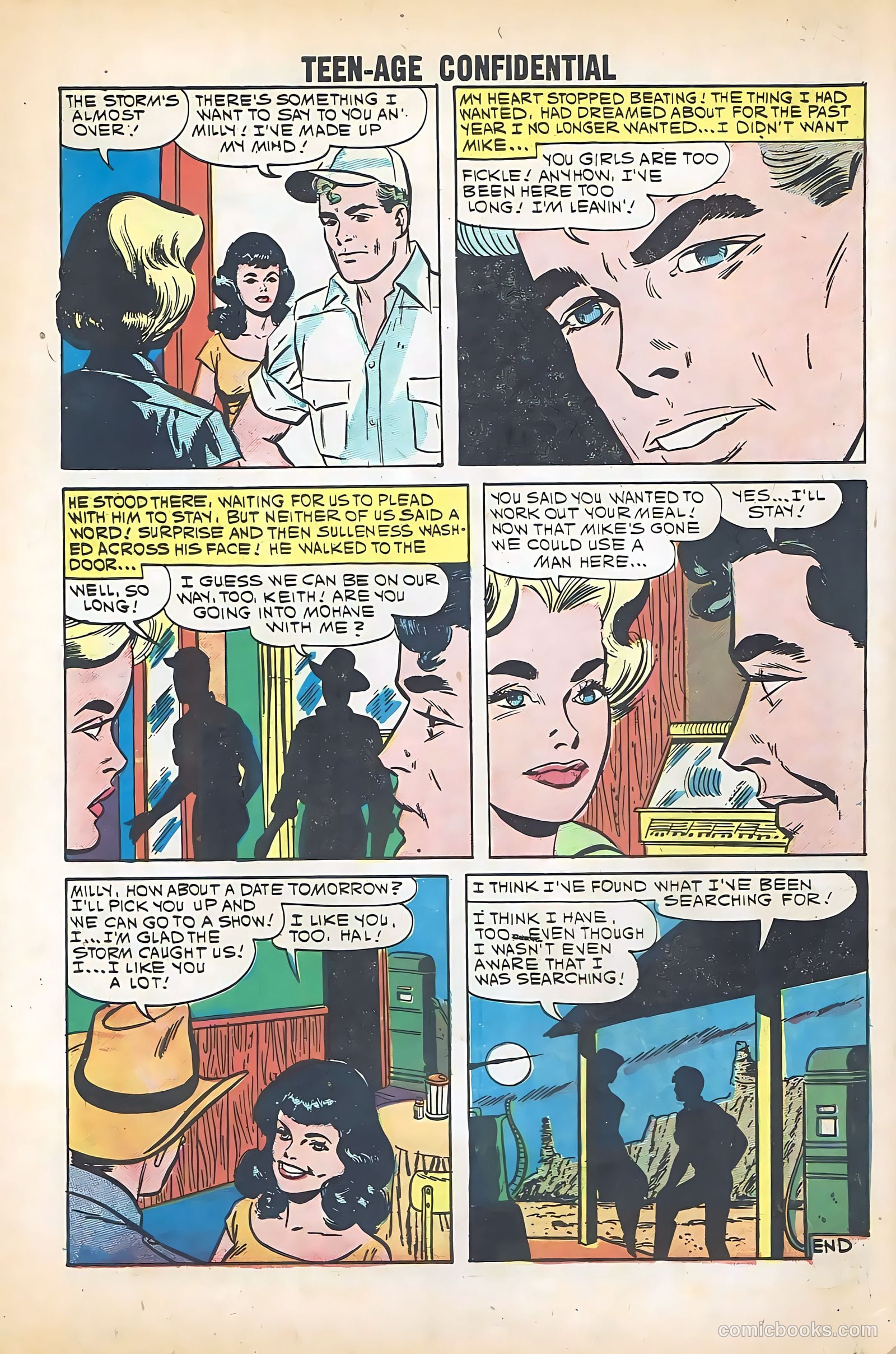 Teen-Age Confidential Confessions #3 (1960) — page 34 of 36