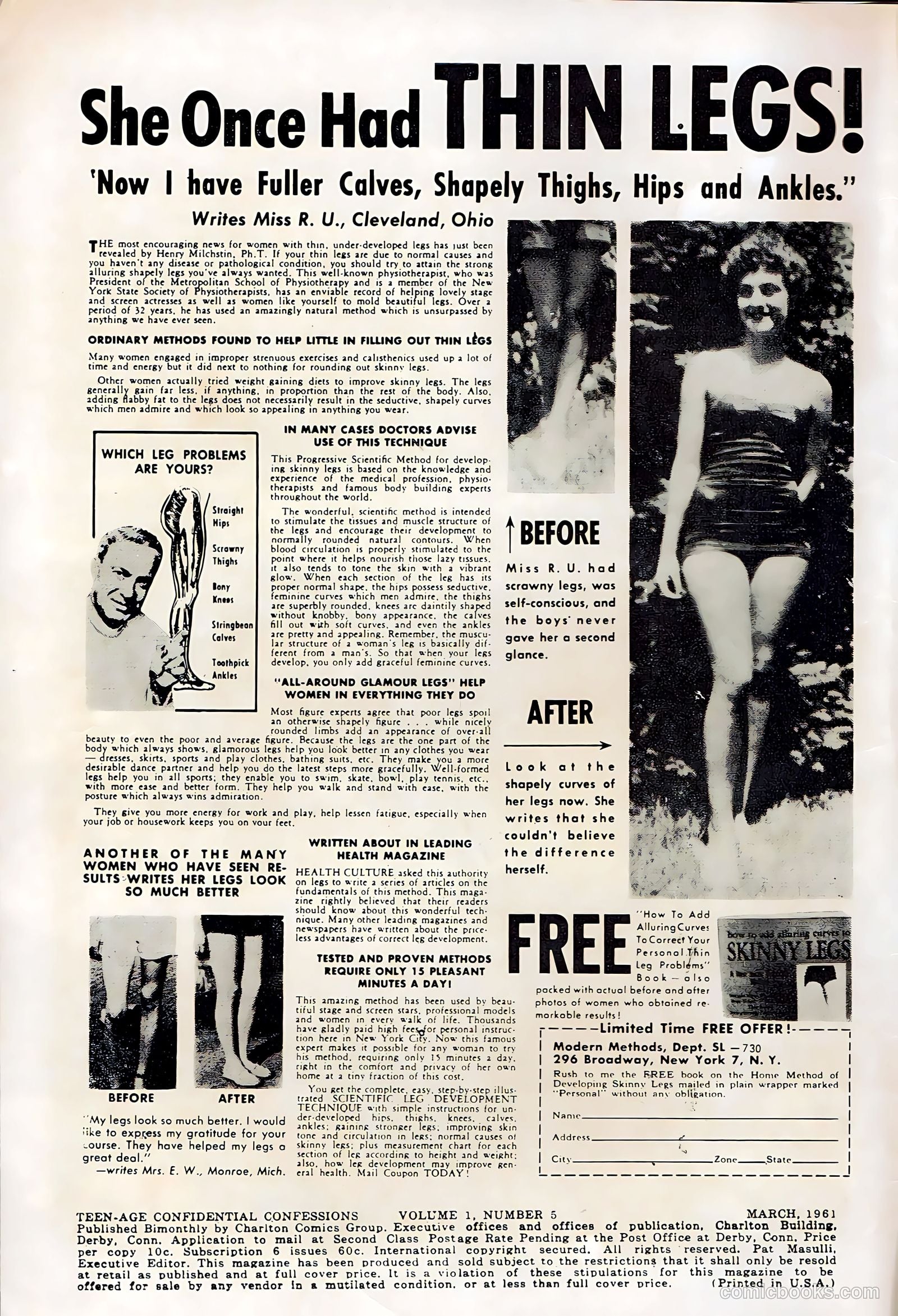 Teen-Age Confidential Confessions #5 (1961) — page 2 of 36