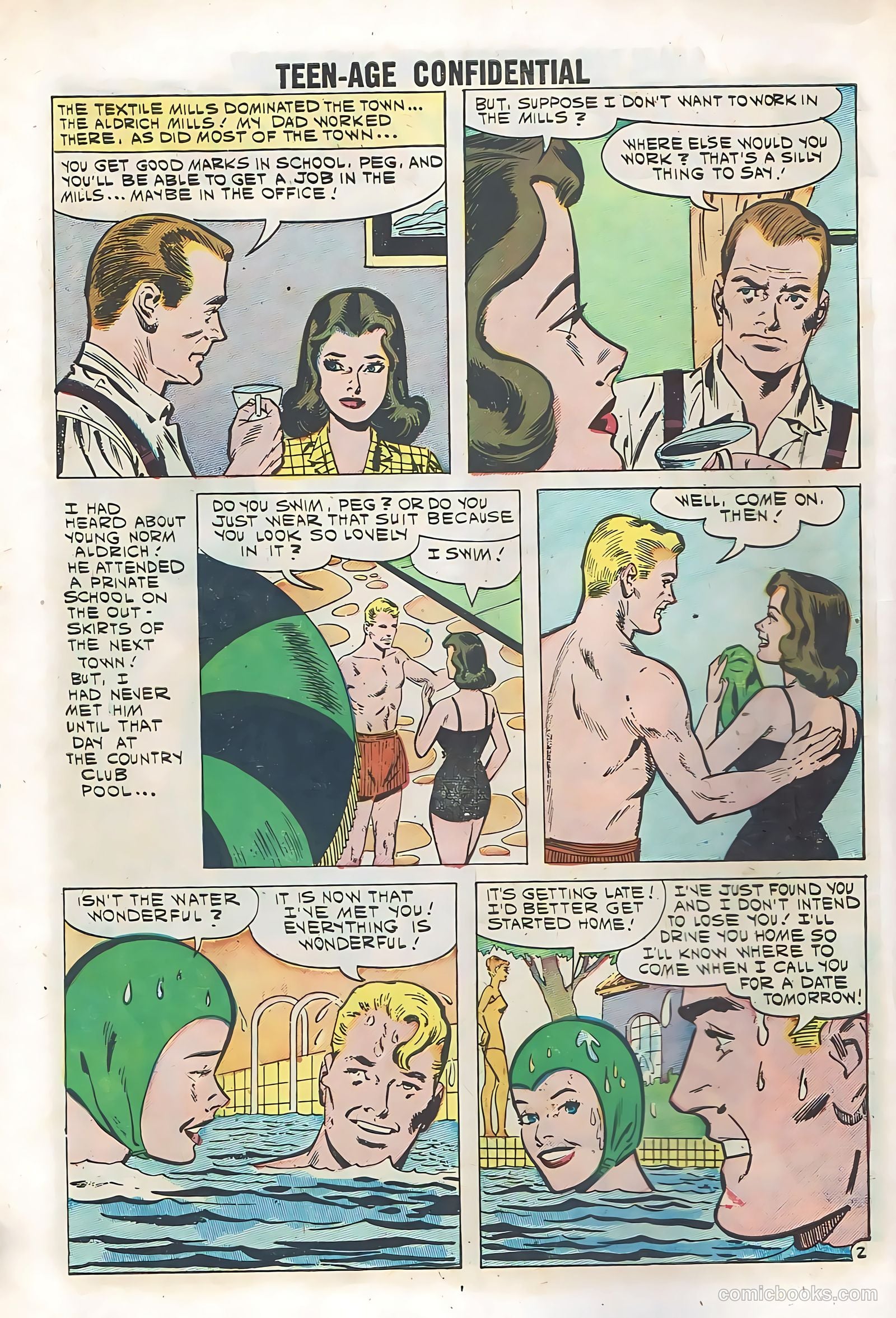 Teen-Age Confidential Confessions #5 (1961) — page 10 of 36