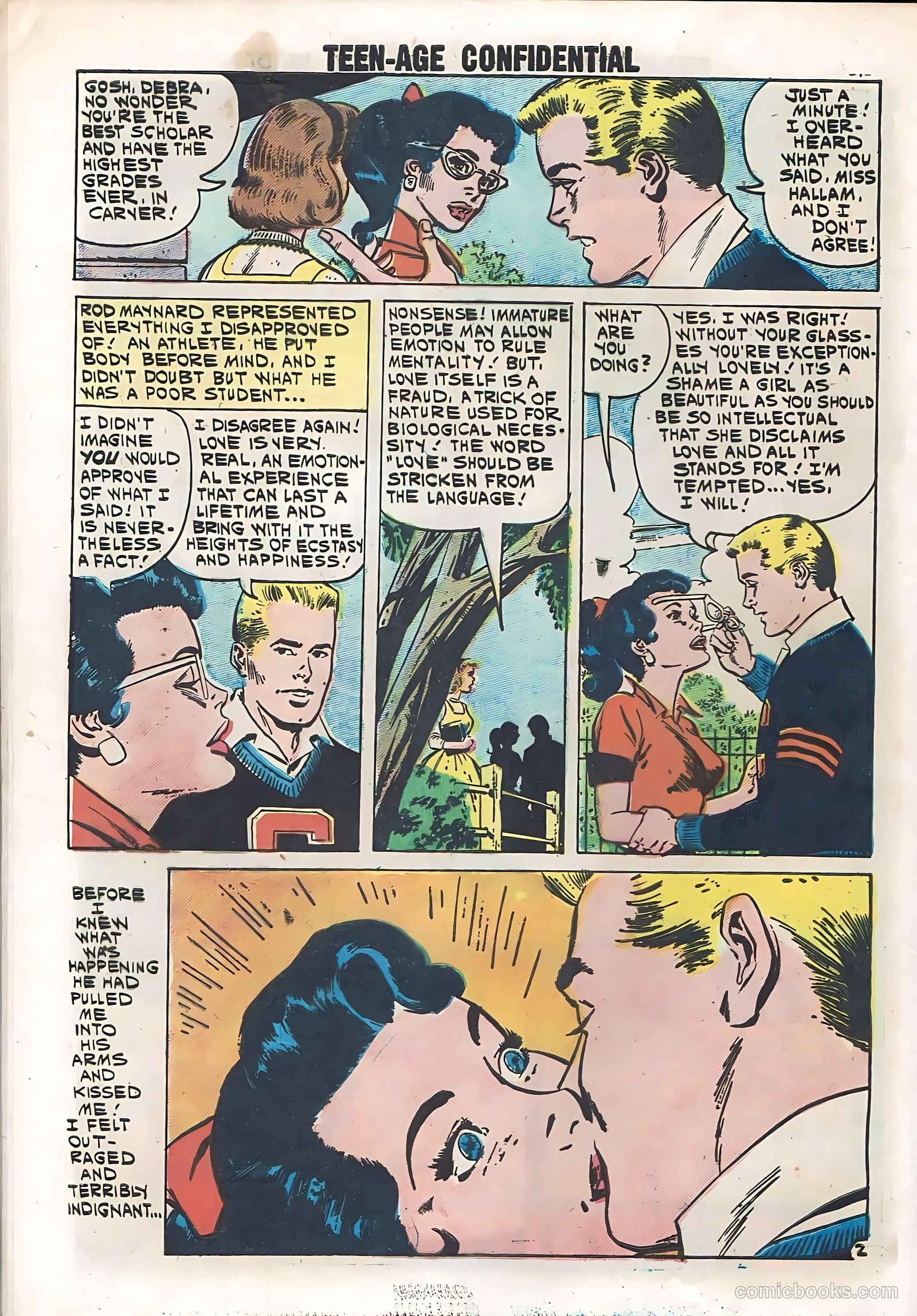 Teen-Age Confidential Confessions #5 (1961) — page 28 of 36