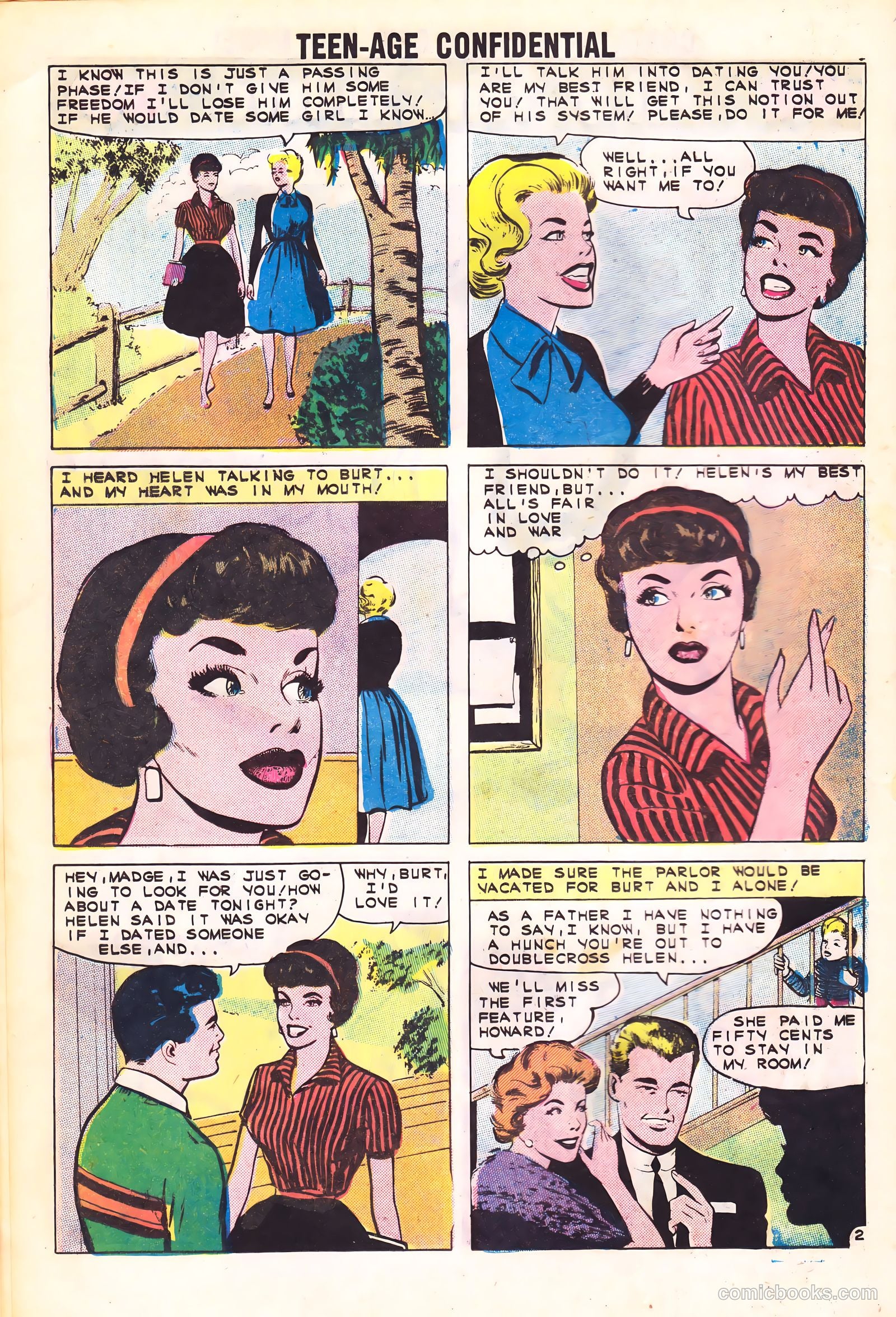 Teen-Age Confidential Confessions #7 (1961) — page 12 of 36