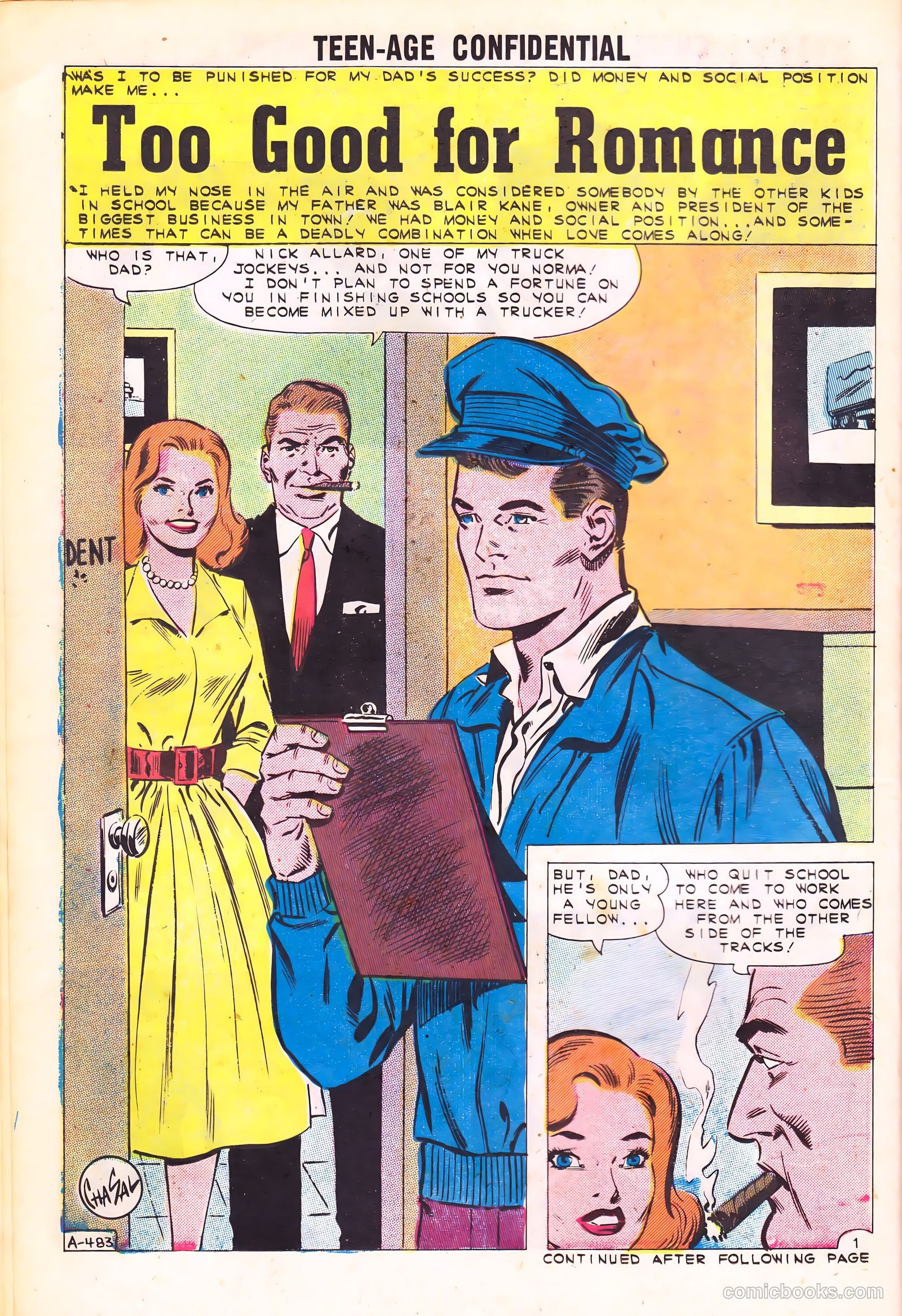 Teen-Age Confidential Confessions #7 (1961) — page 14 of 36