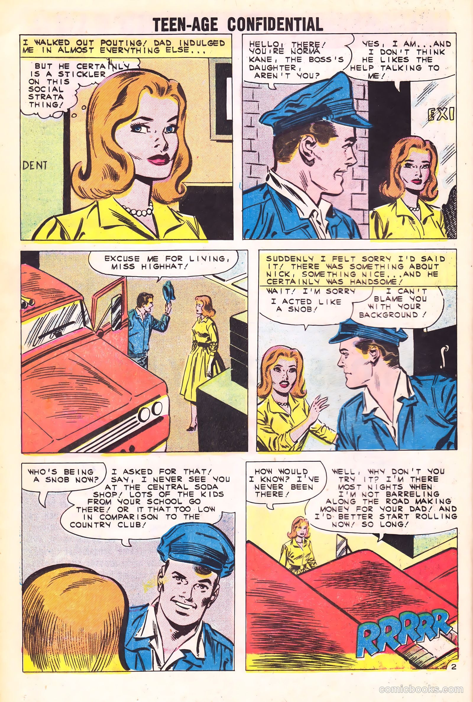 Teen-Age Confidential Confessions #7 (1961) — page 16 of 36