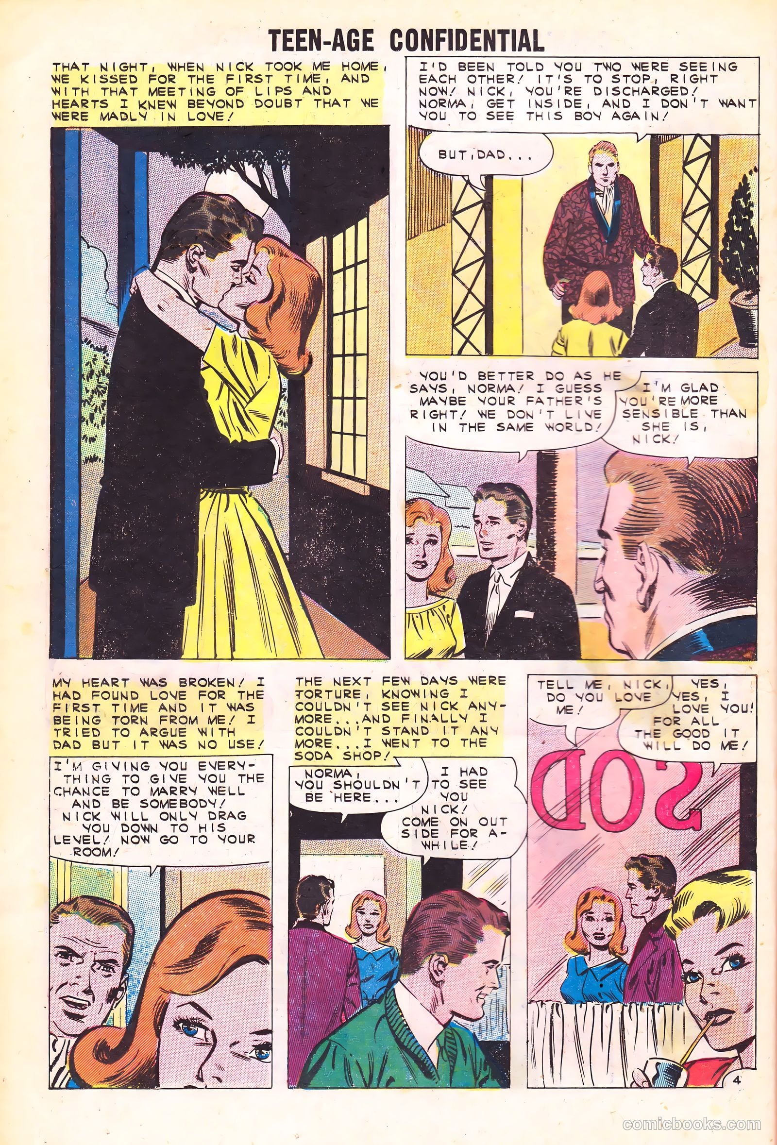 Teen-Age Confidential Confessions #7 (1961) — page 18 of 36