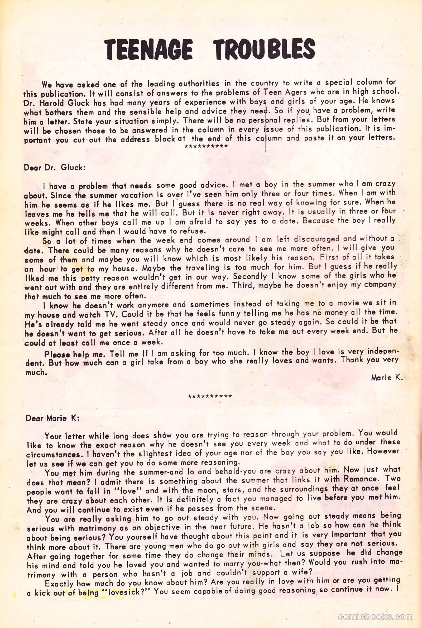 Teen-Age Confidential Confessions #7 (1961) — page 24 of 36