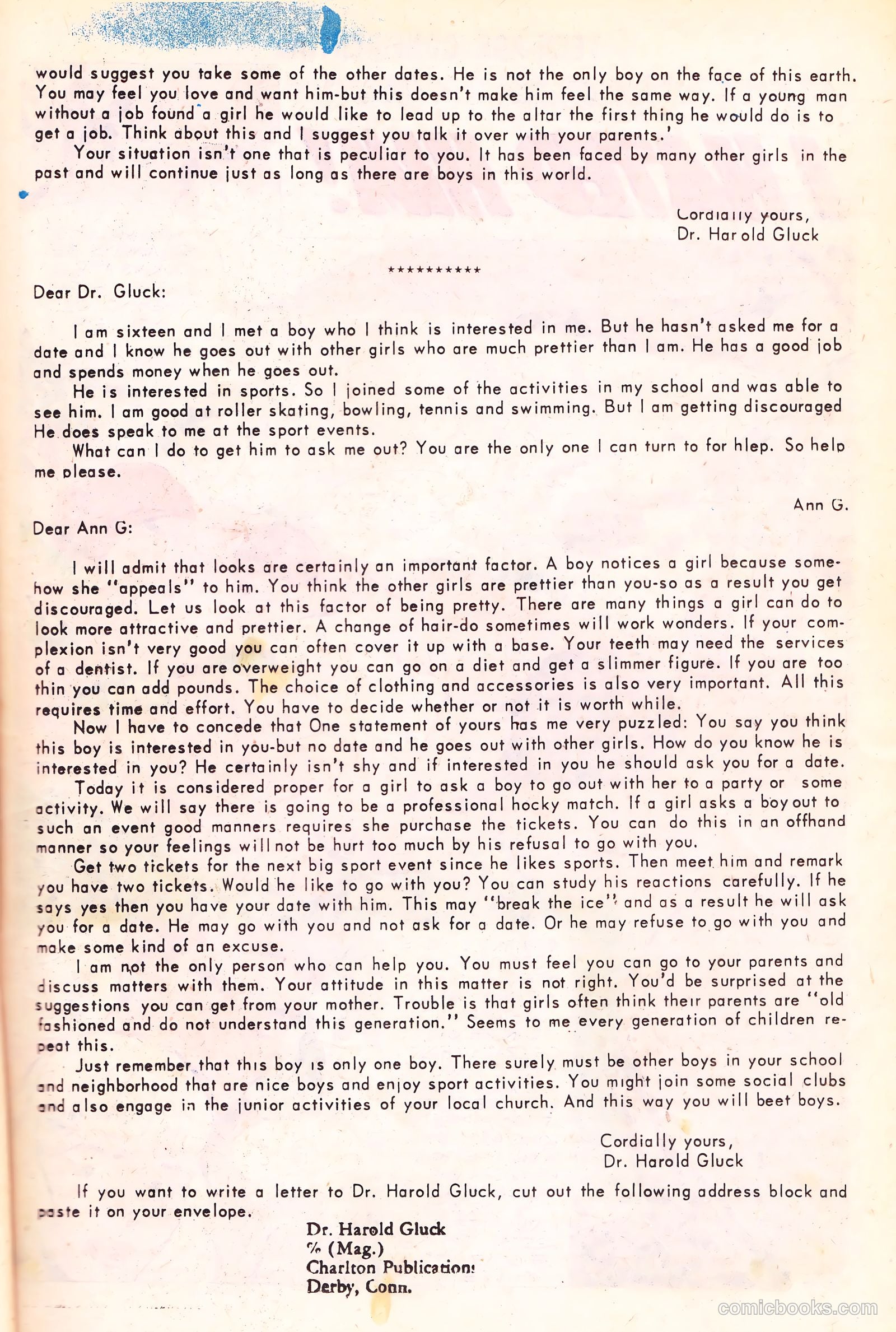 Teen-Age Confidential Confessions #7 (1961) — page 25 of 36