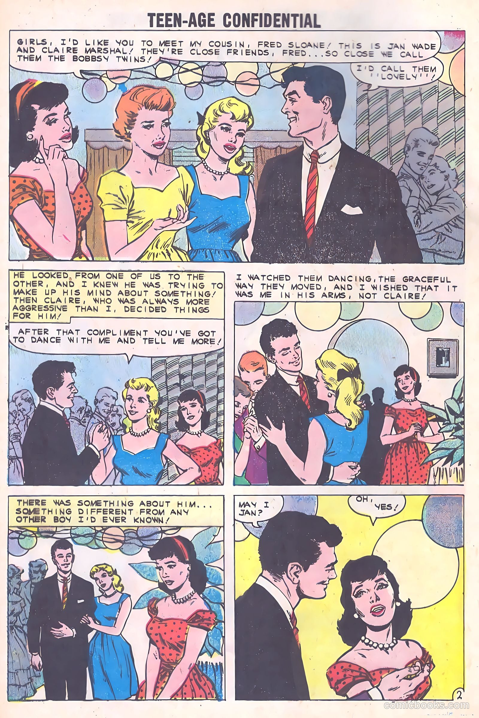 Teen-Age Confidential Confessions #9 (1961) — page 4 of 36