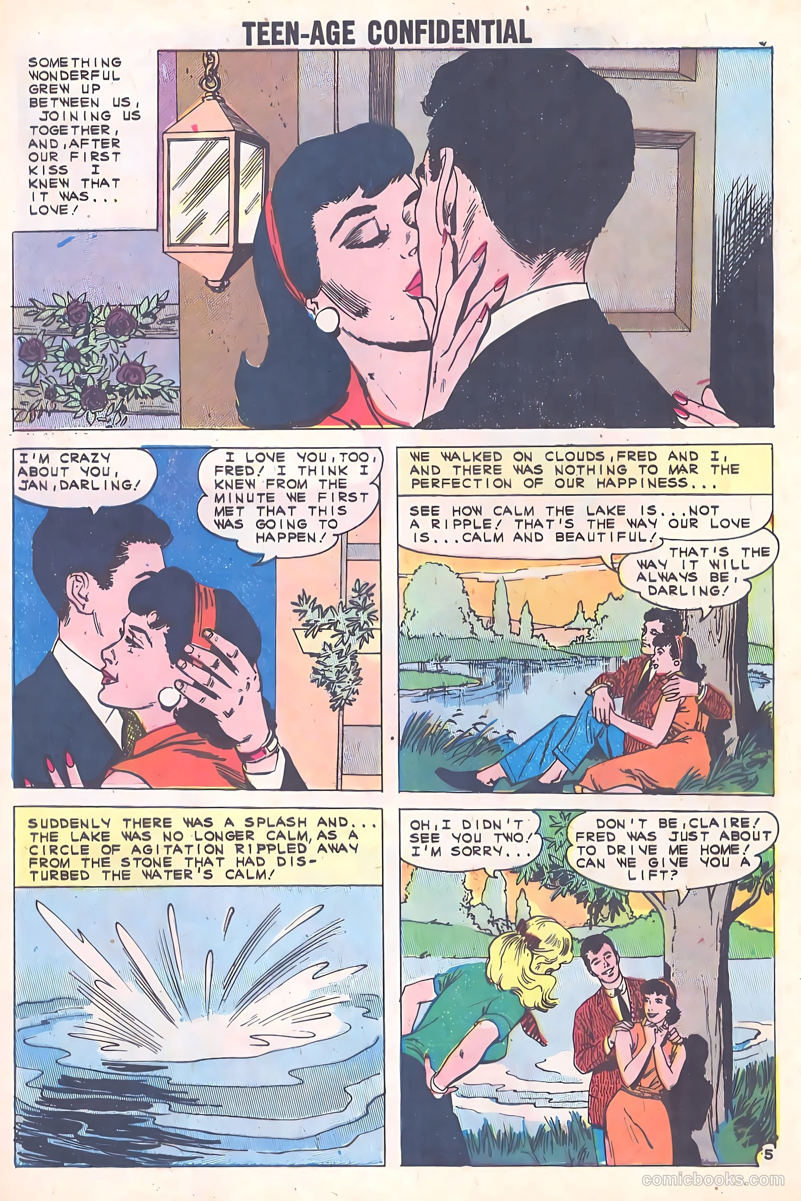 Teen-Age Confidential Confessions #9 (1961) — page 8 of 36