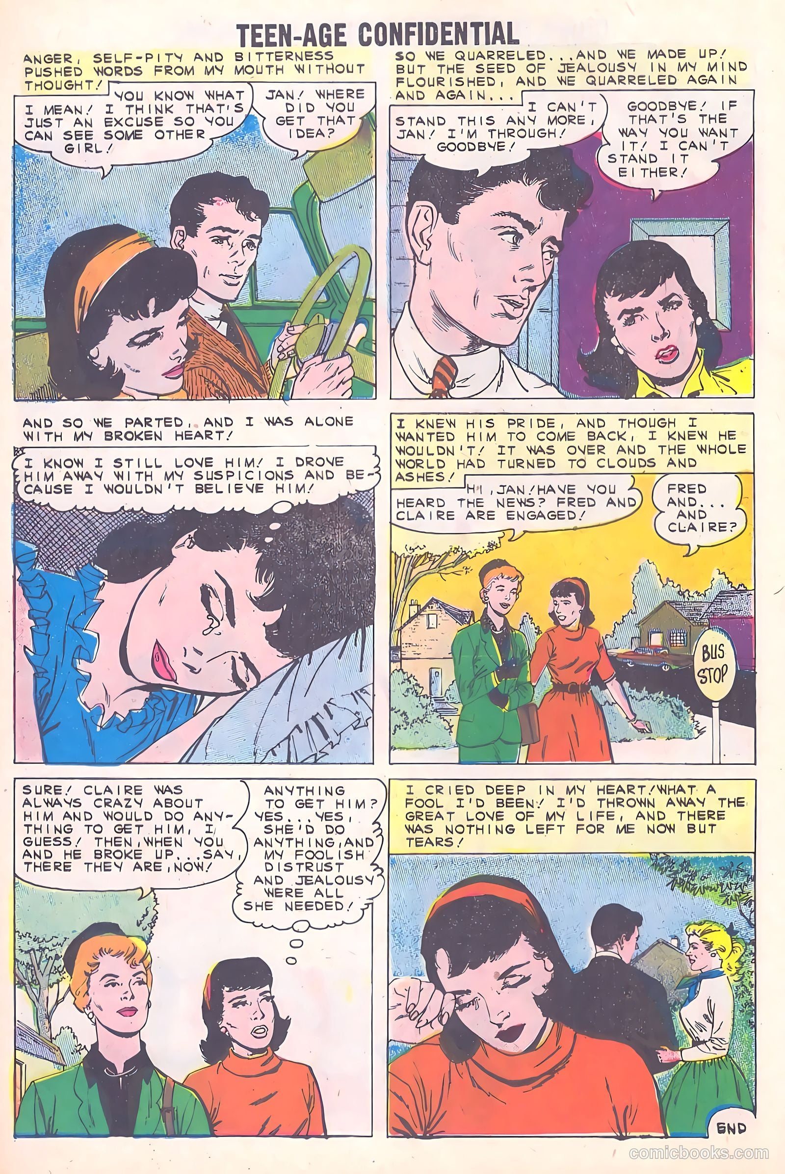 Teen-Age Confidential Confessions #9 (1961) — page 10 of 36