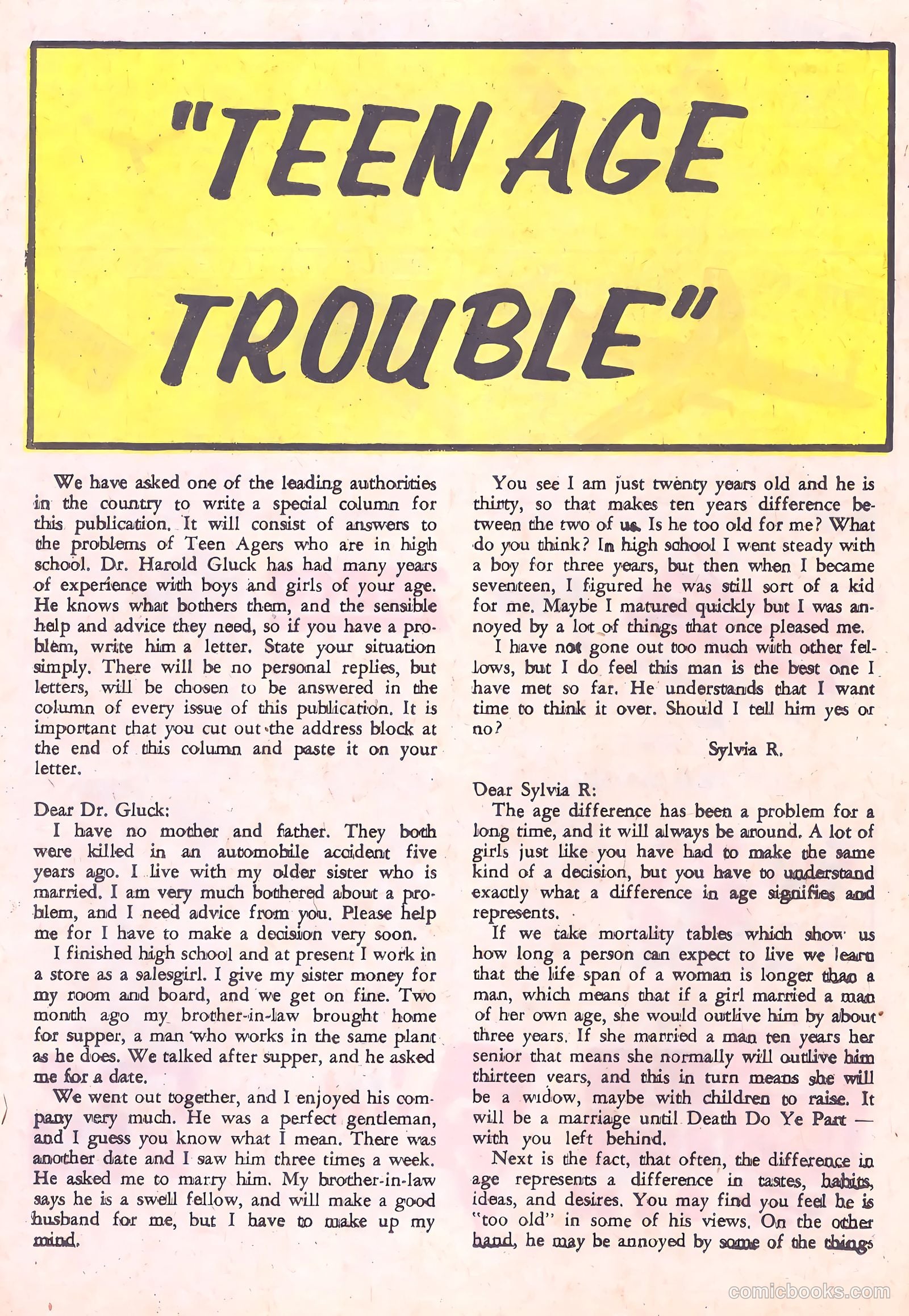 Teen-Age Confidential Confessions #9 (1961) — page 20 of 36