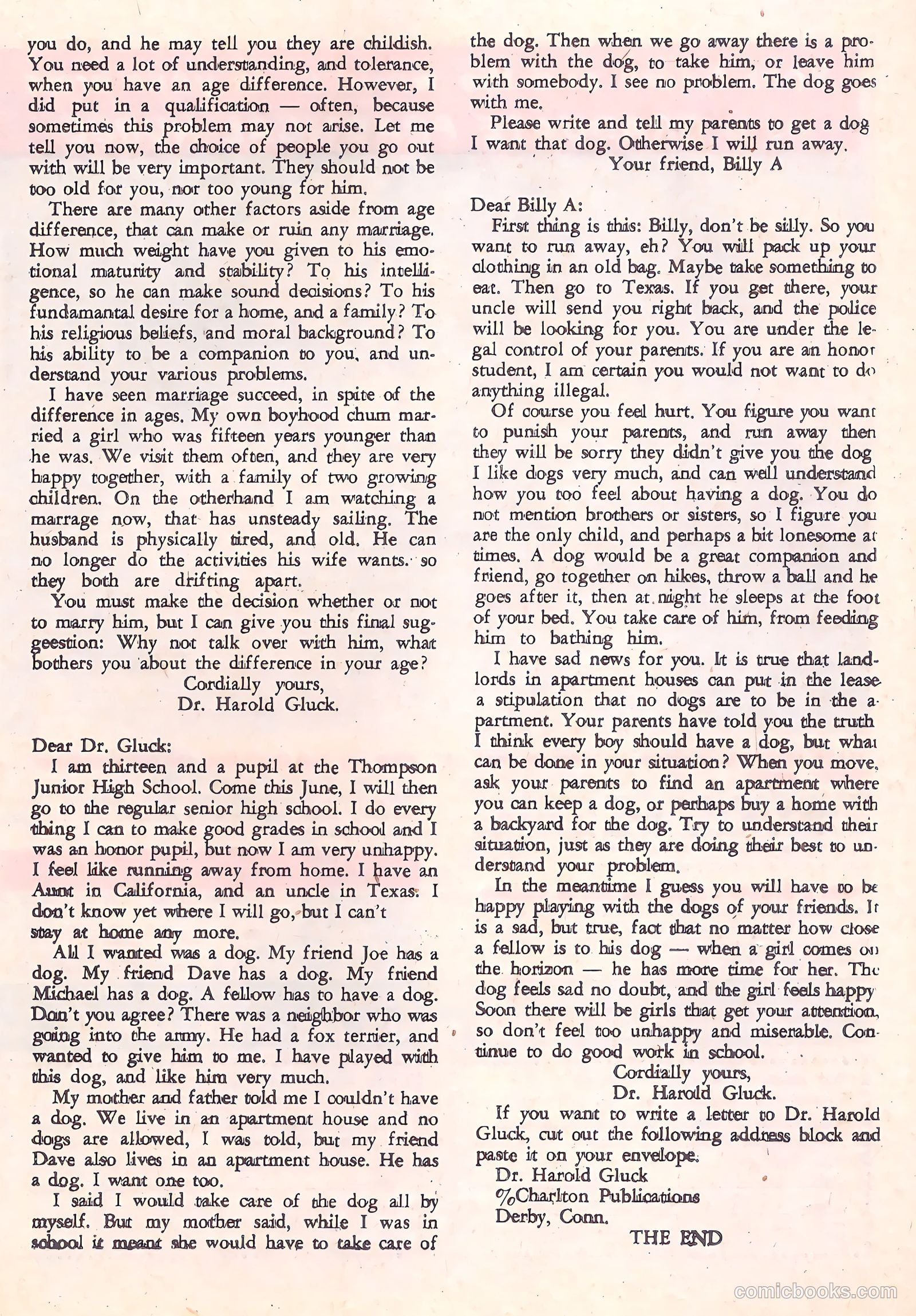 Teen-Age Confidential Confessions #9 (1961) — page 21 of 36