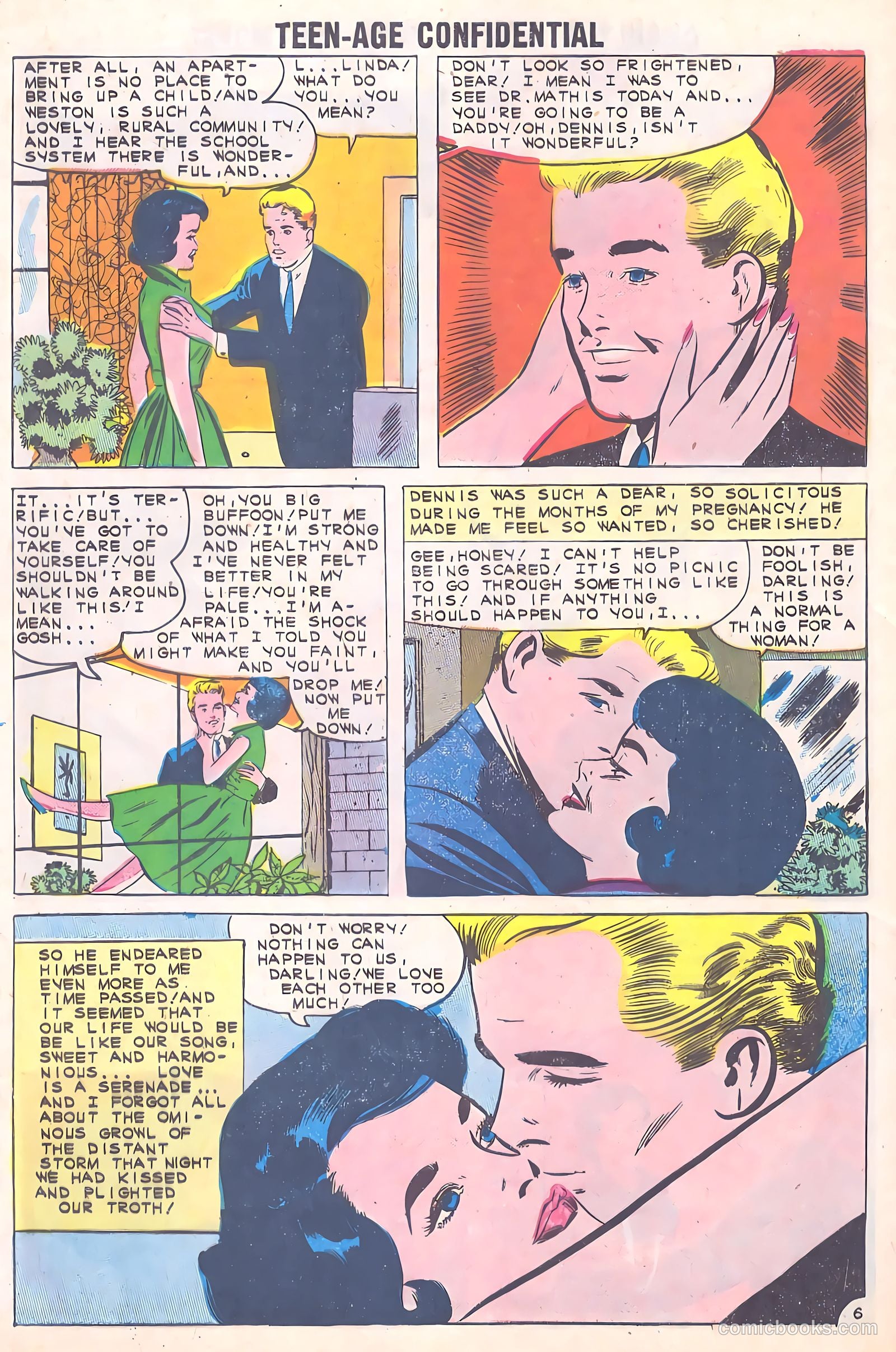 Teen-Age Confidential Confessions #9 (1961) — page 28 of 36