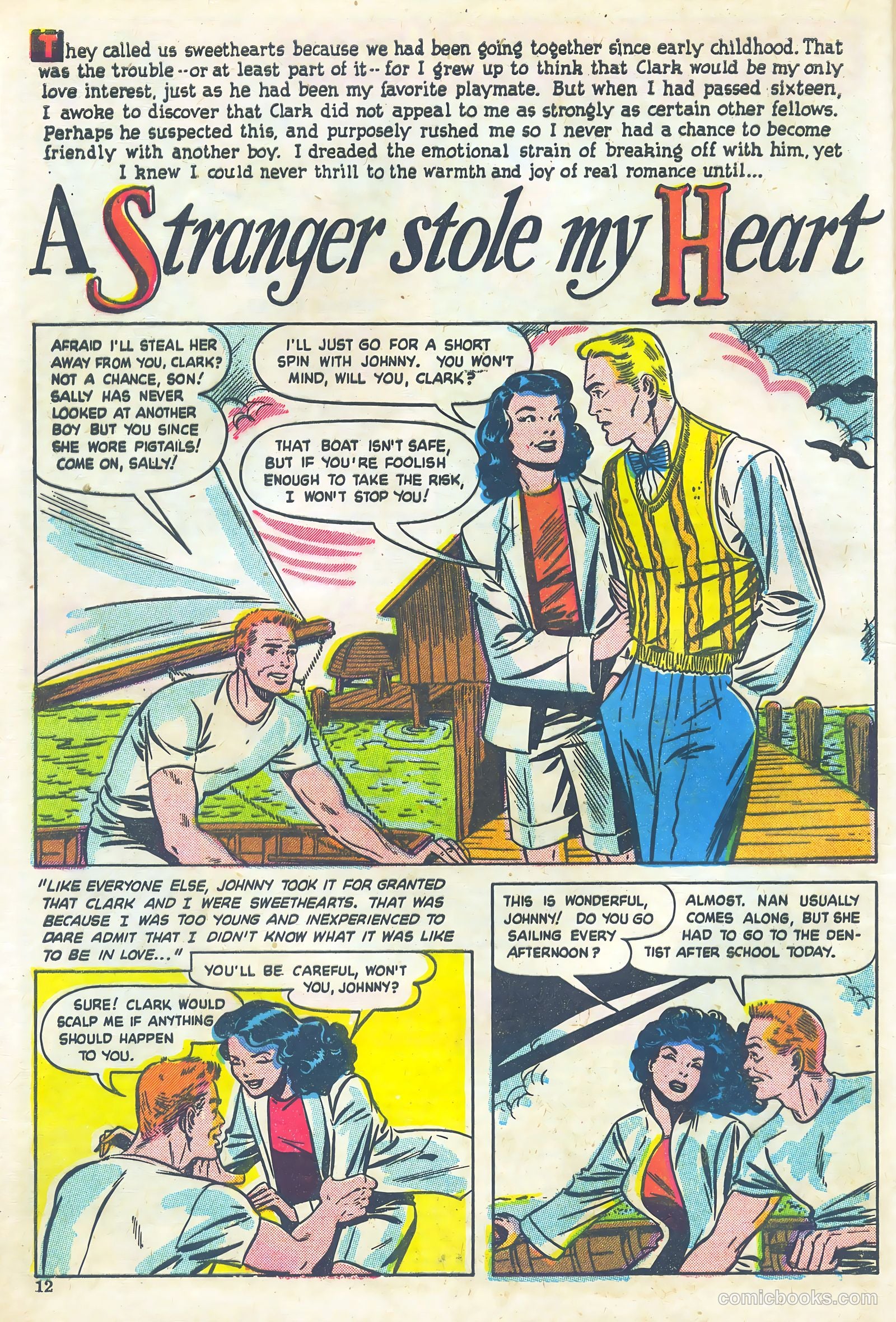 Teen-Age Diary Secrets #4 (1949) — page 12 of 53