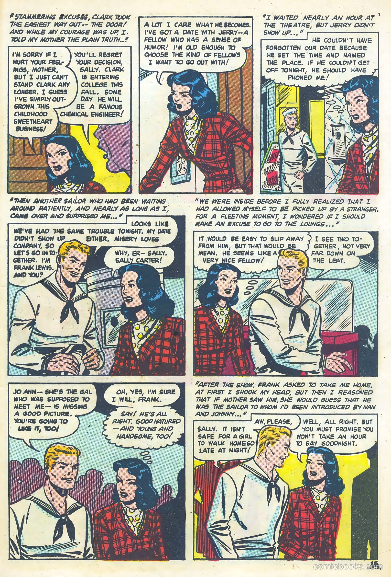 Teen-Age Diary Secrets #4 (1949) — page 15 of 53