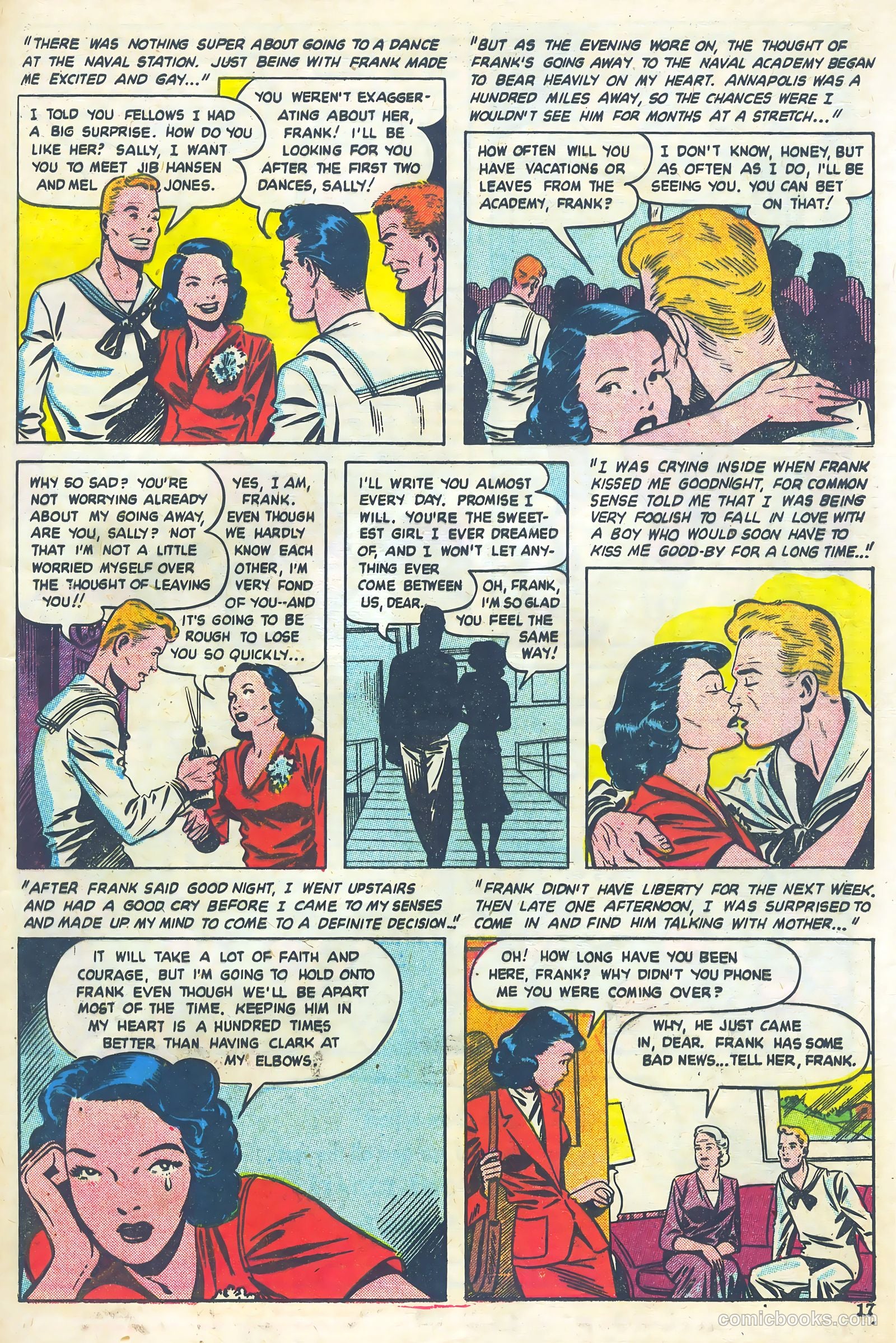 Teen-Age Diary Secrets #4 (1949) — page 17 of 53