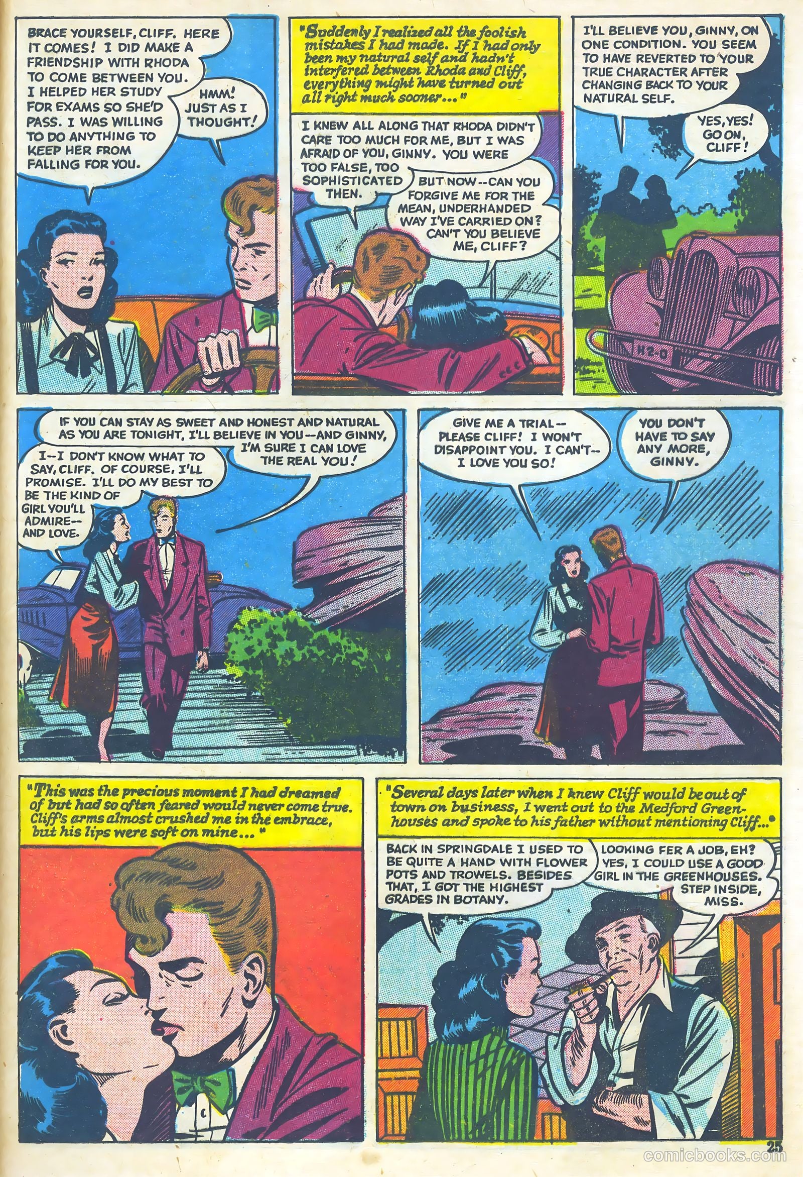 Teen-Age Diary Secrets #4 (1949) — page 25 of 53