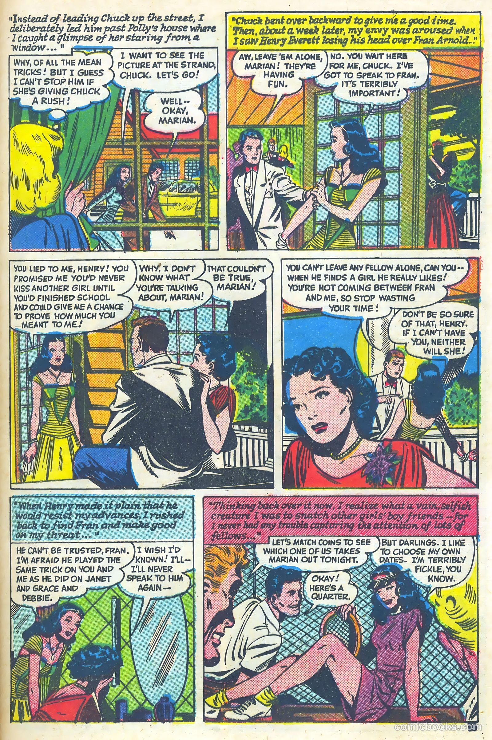 Teen-Age Diary Secrets #4 (1949) — page 29 of 53