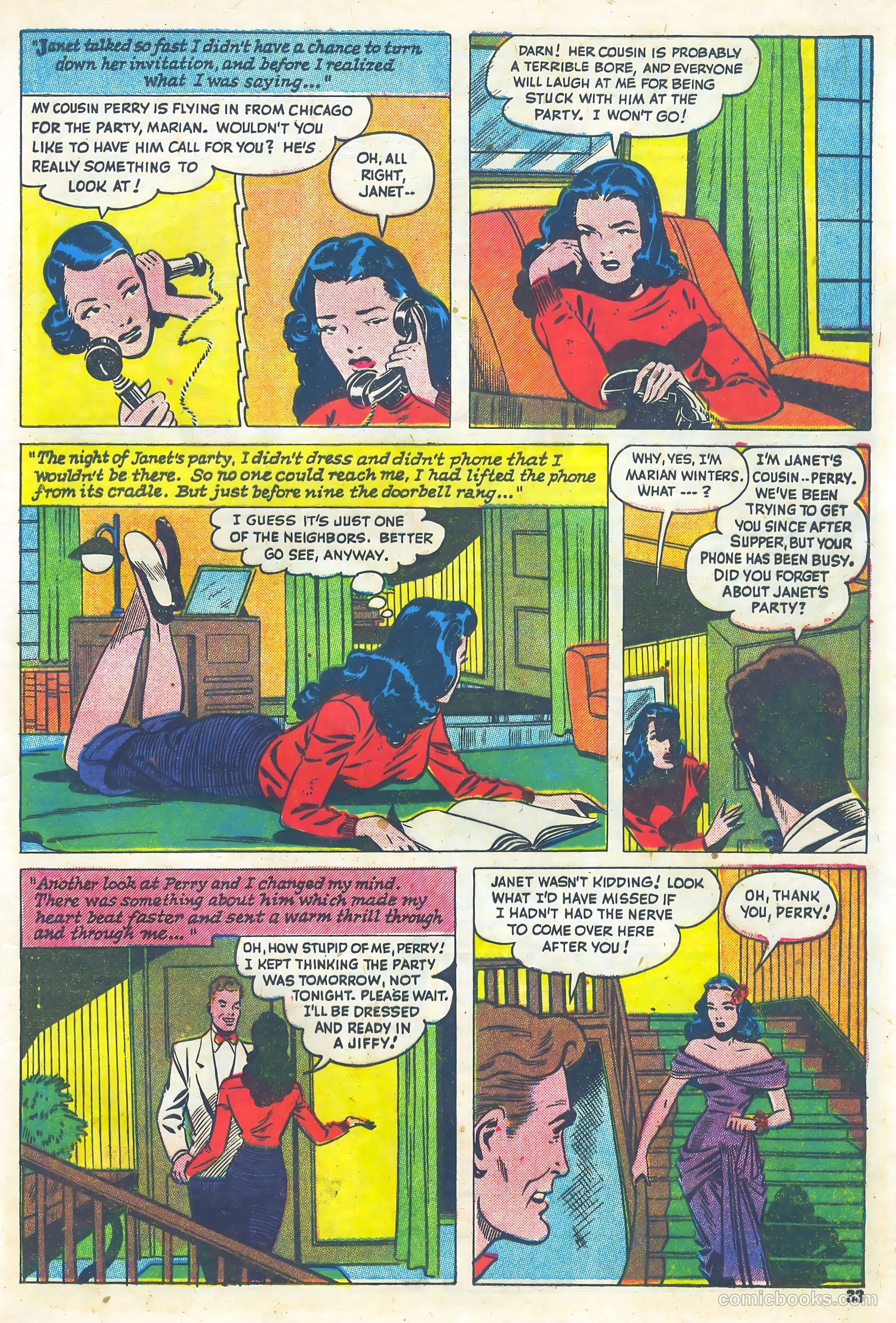 Teen-Age Diary Secrets #4 (1949) — page 33 of 53