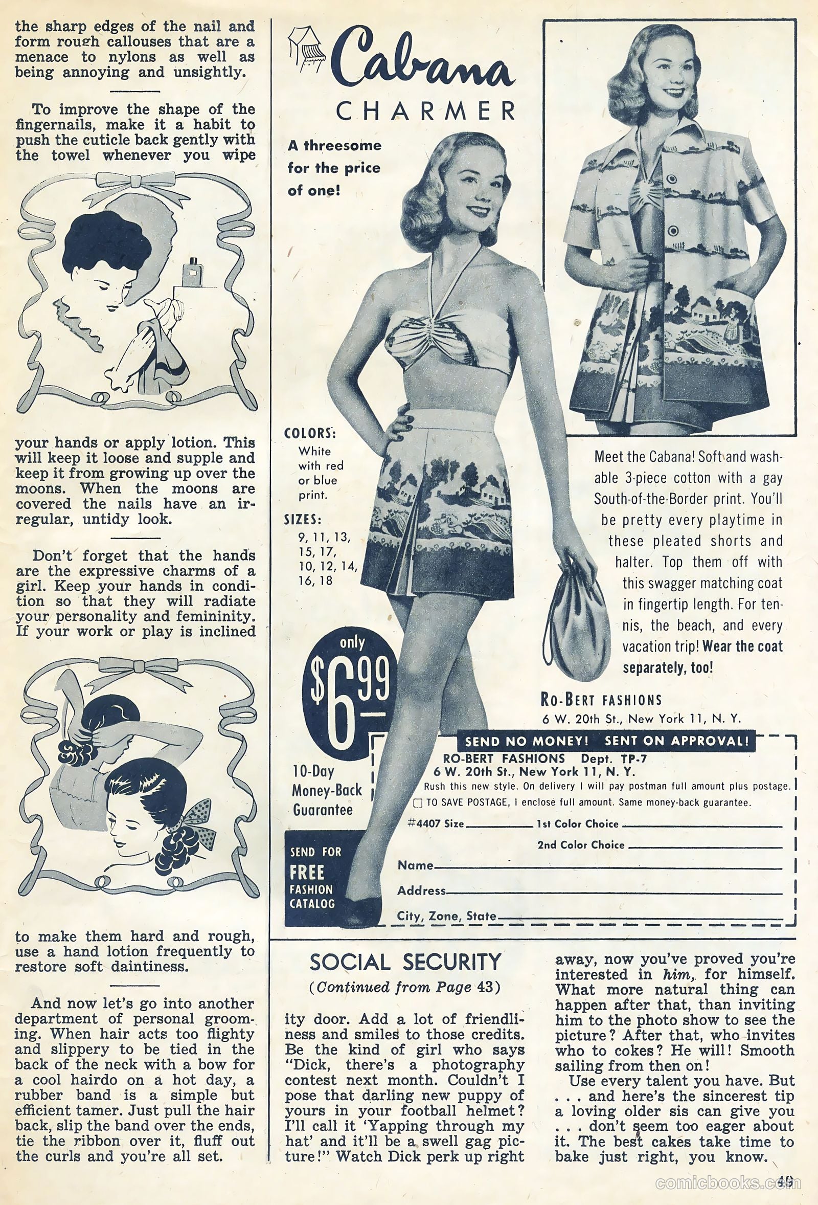 Teen-Age Diary Secrets #4 (1949) — page 49 of 53