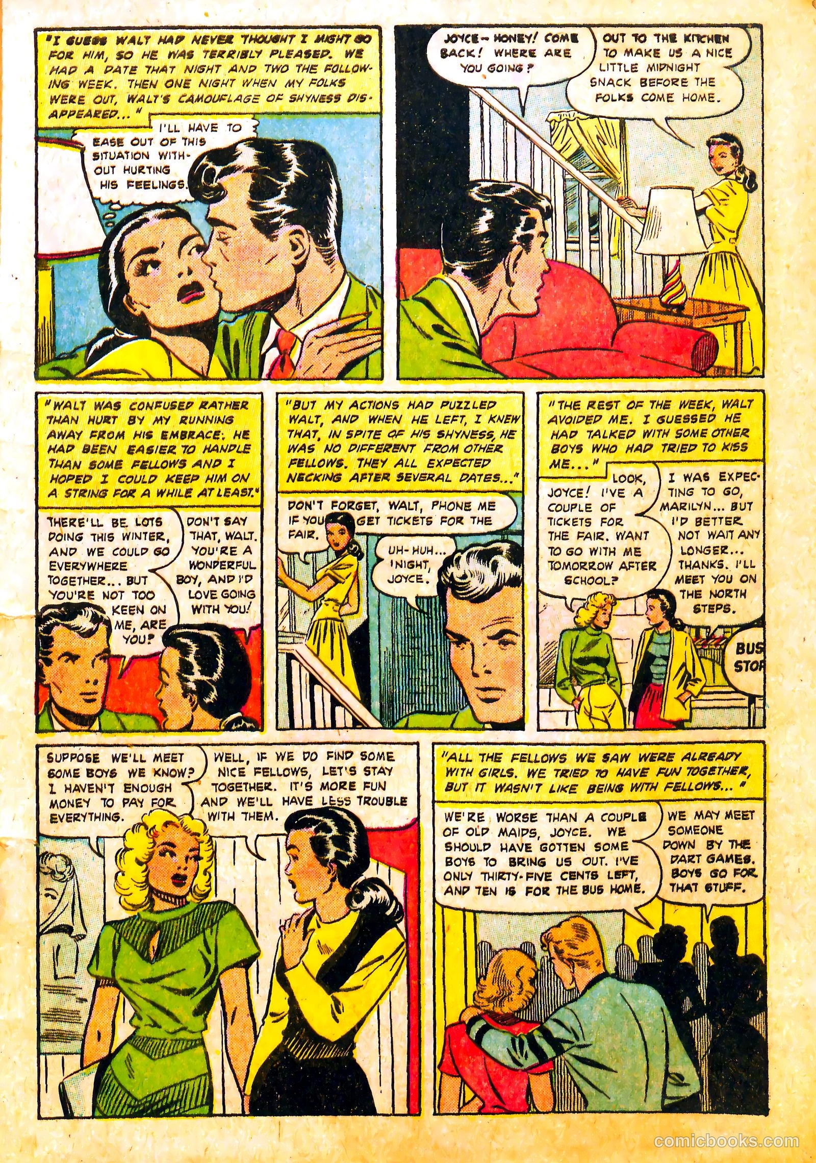 Teen-Age Diary Secrets #6 (1949) — page 5 of 36