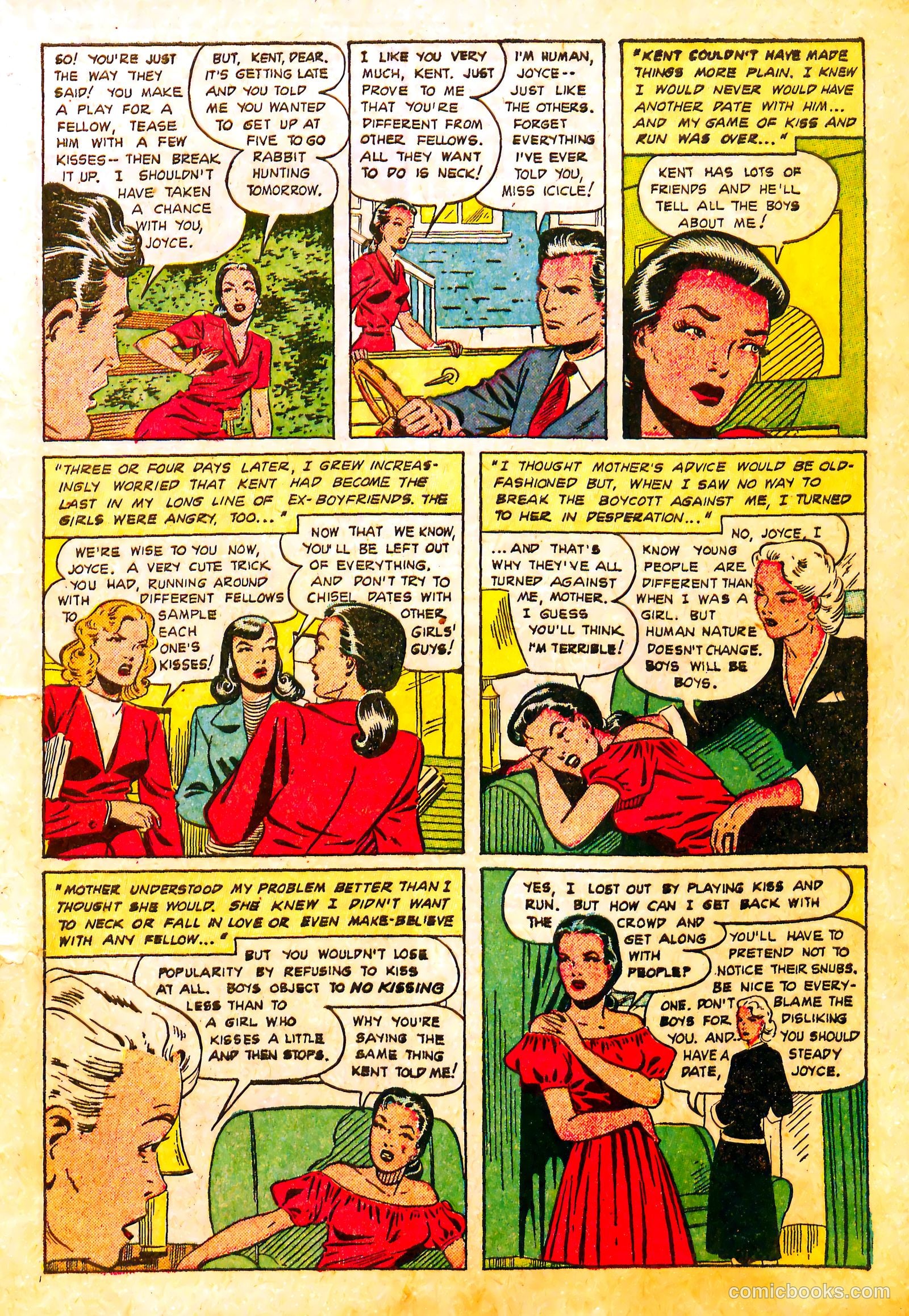 Teen-Age Diary Secrets #6 (1949) — page 7 of 36