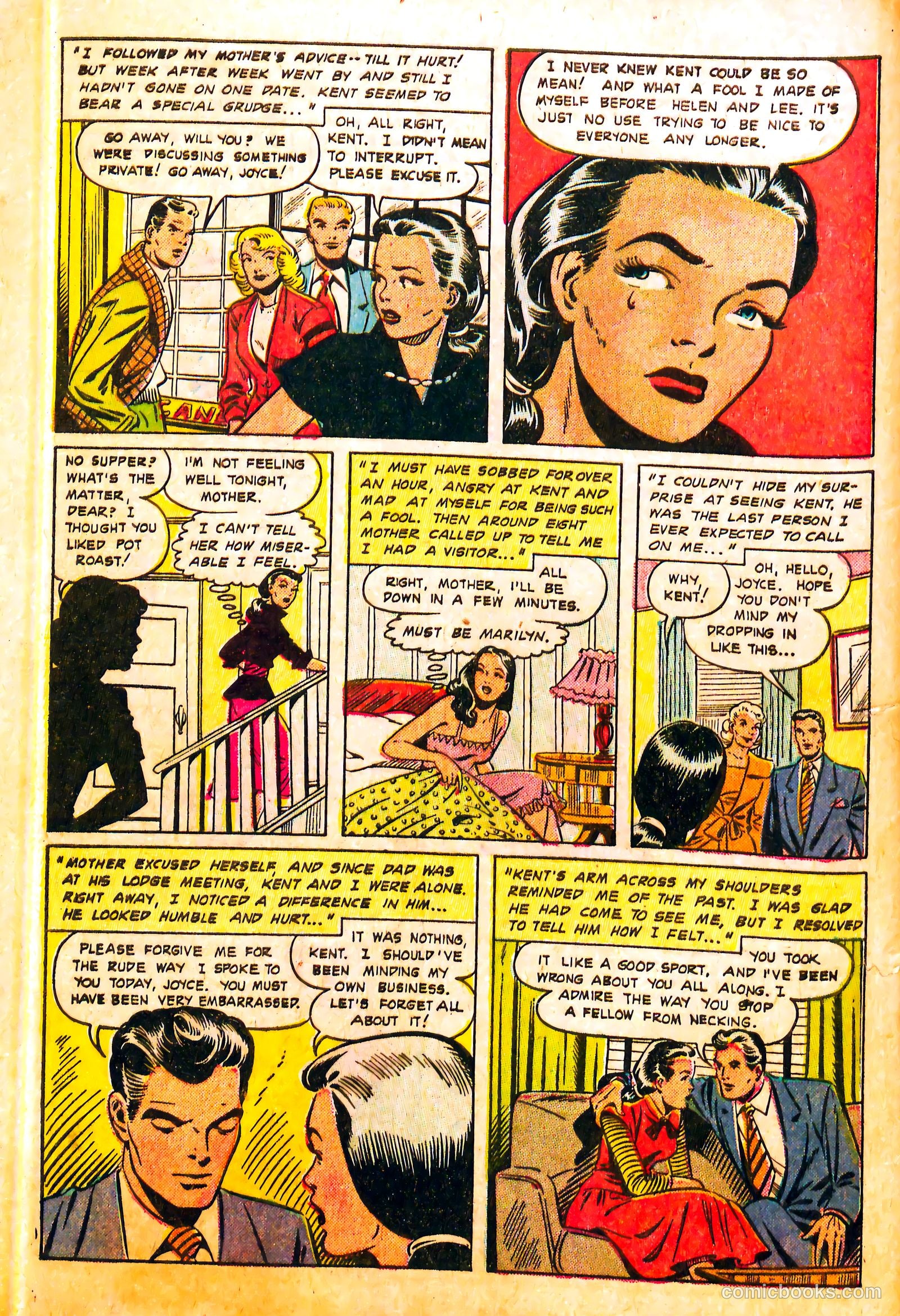 Teen-Age Diary Secrets #6 (1949) — page 8 of 36