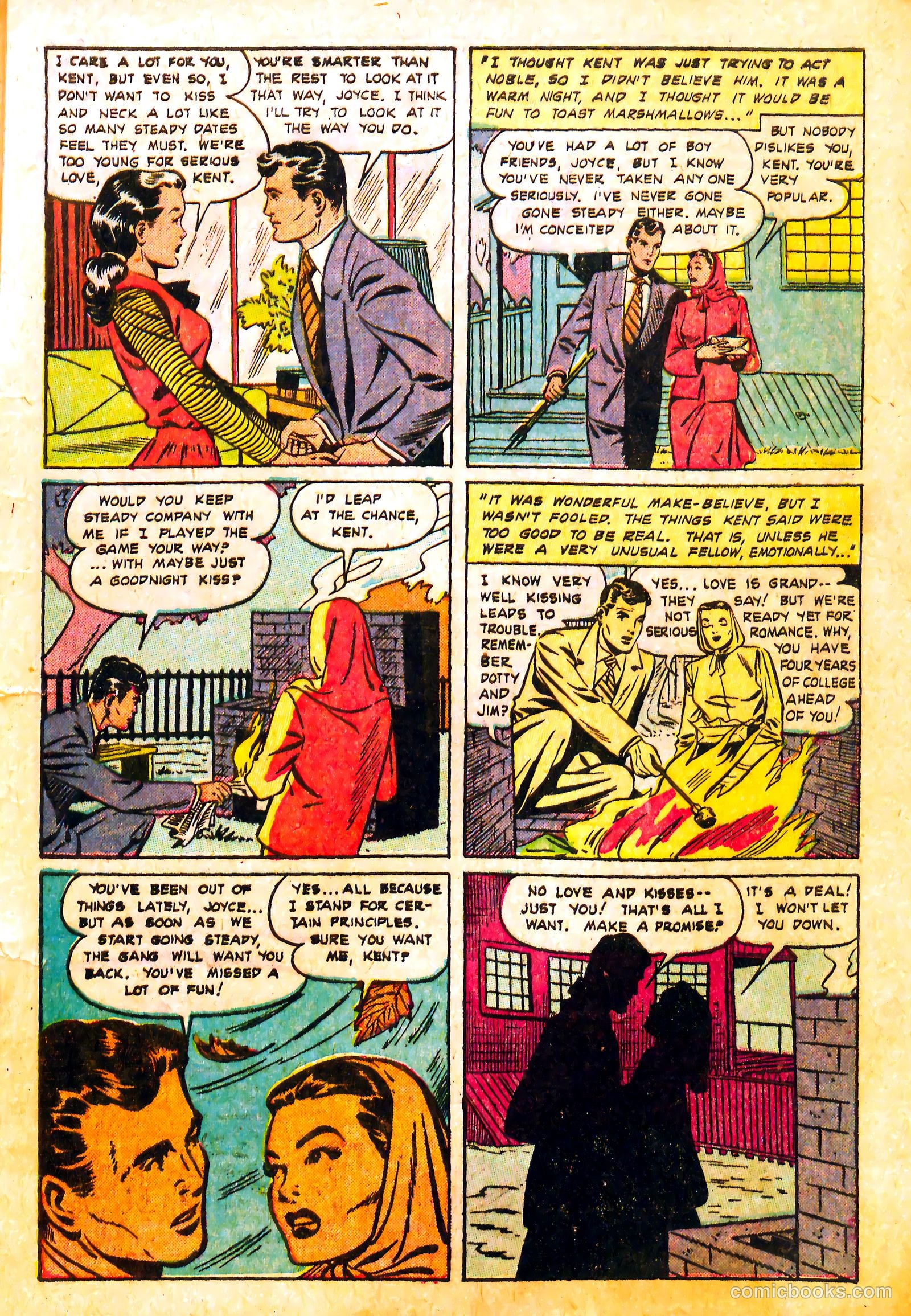 Teen-Age Diary Secrets #6 (1949) — page 9 of 36