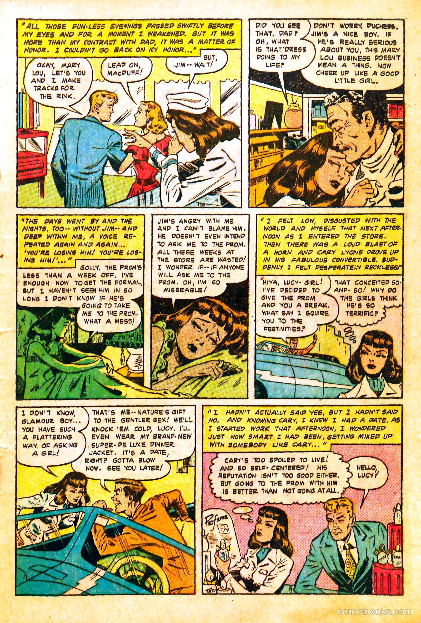 Teen-Age Diary Secrets #6 (1949) — page 13 of 36