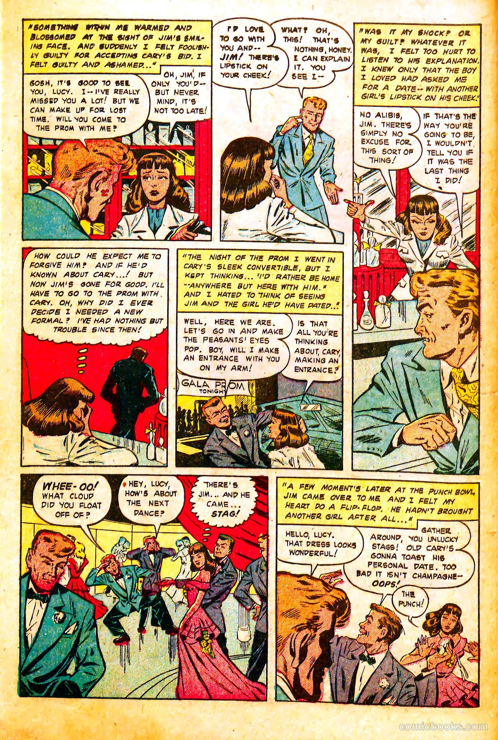 Teen-Age Diary Secrets #6 (1949) — page 14 of 36
