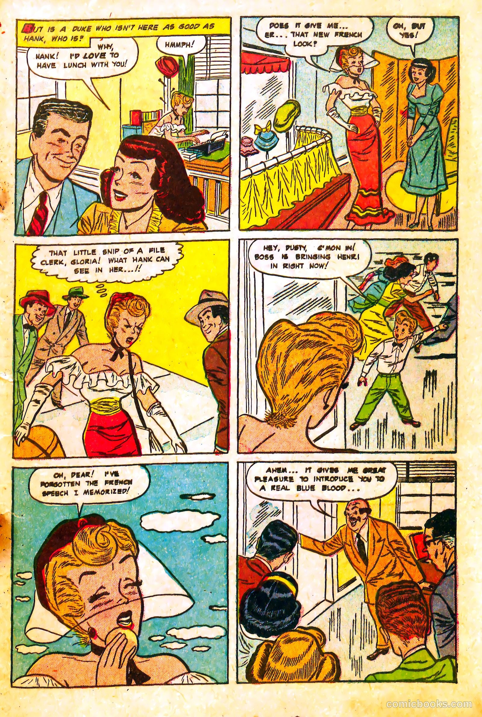 Teen-Age Diary Secrets #6 (1949) — page 19 of 36