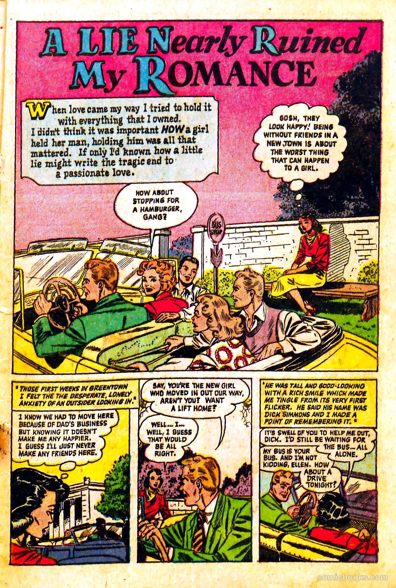 Teen-Age Diary Secrets #6 (1949) — page 21 of 36