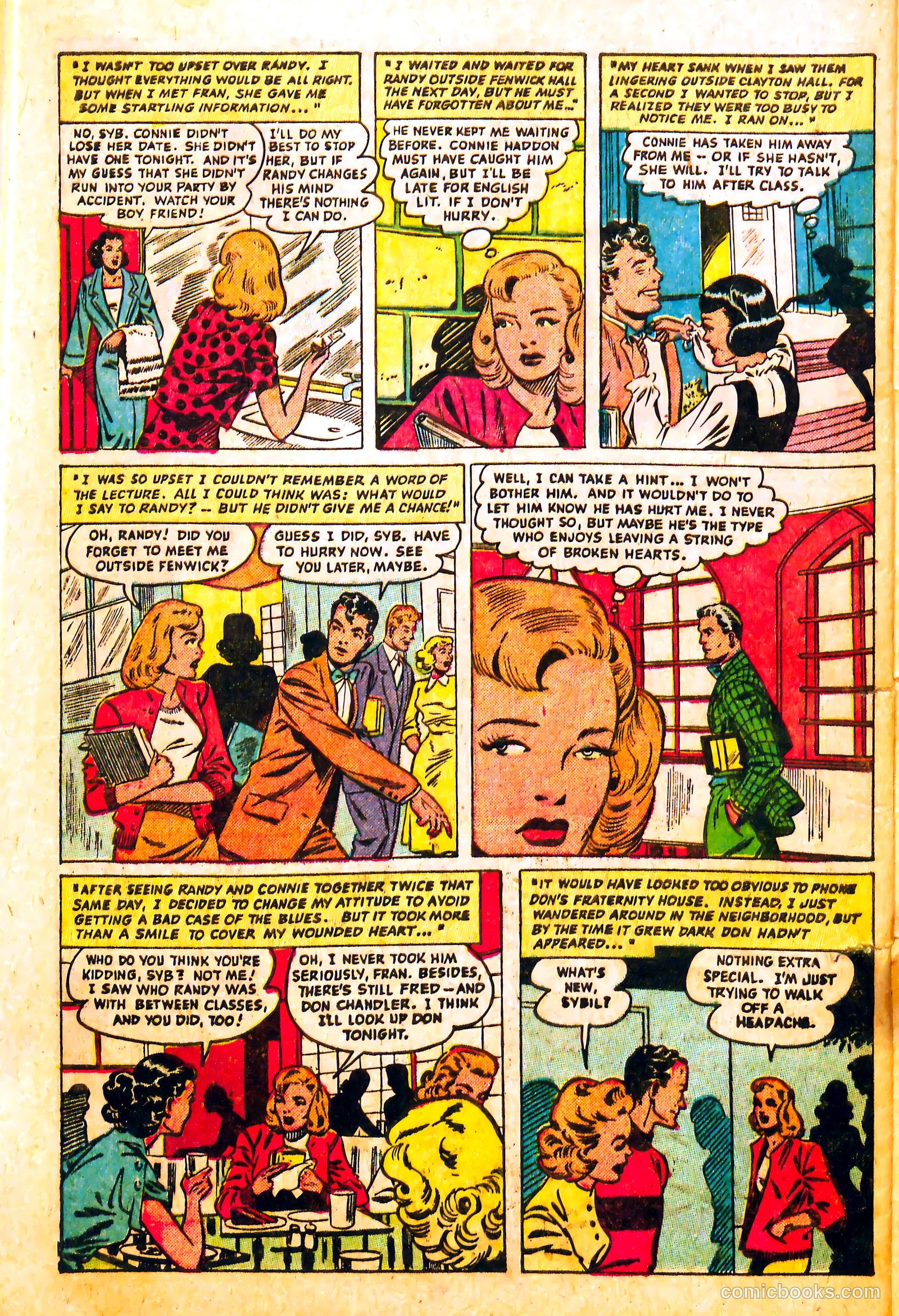 Teen-Age Diary Secrets #6 (1949) — page 28 of 36