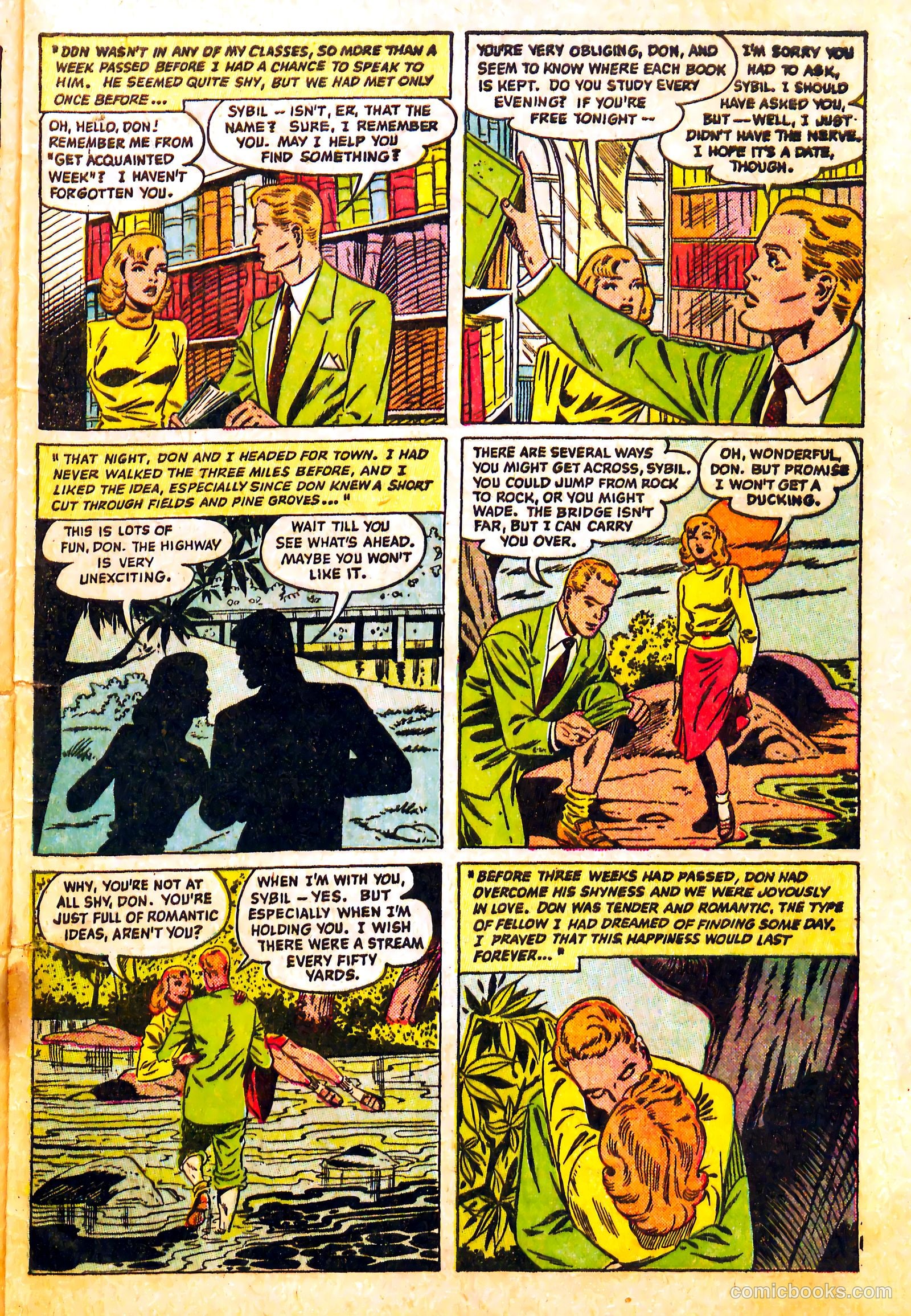 Teen-Age Diary Secrets #6 (1949) — page 29 of 36