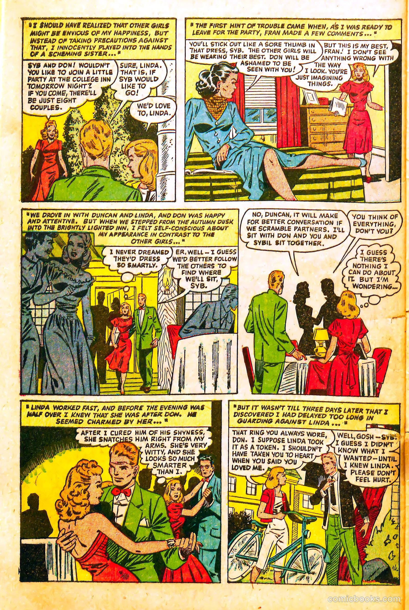 Teen-Age Diary Secrets #6 (1949) — page 30 of 36