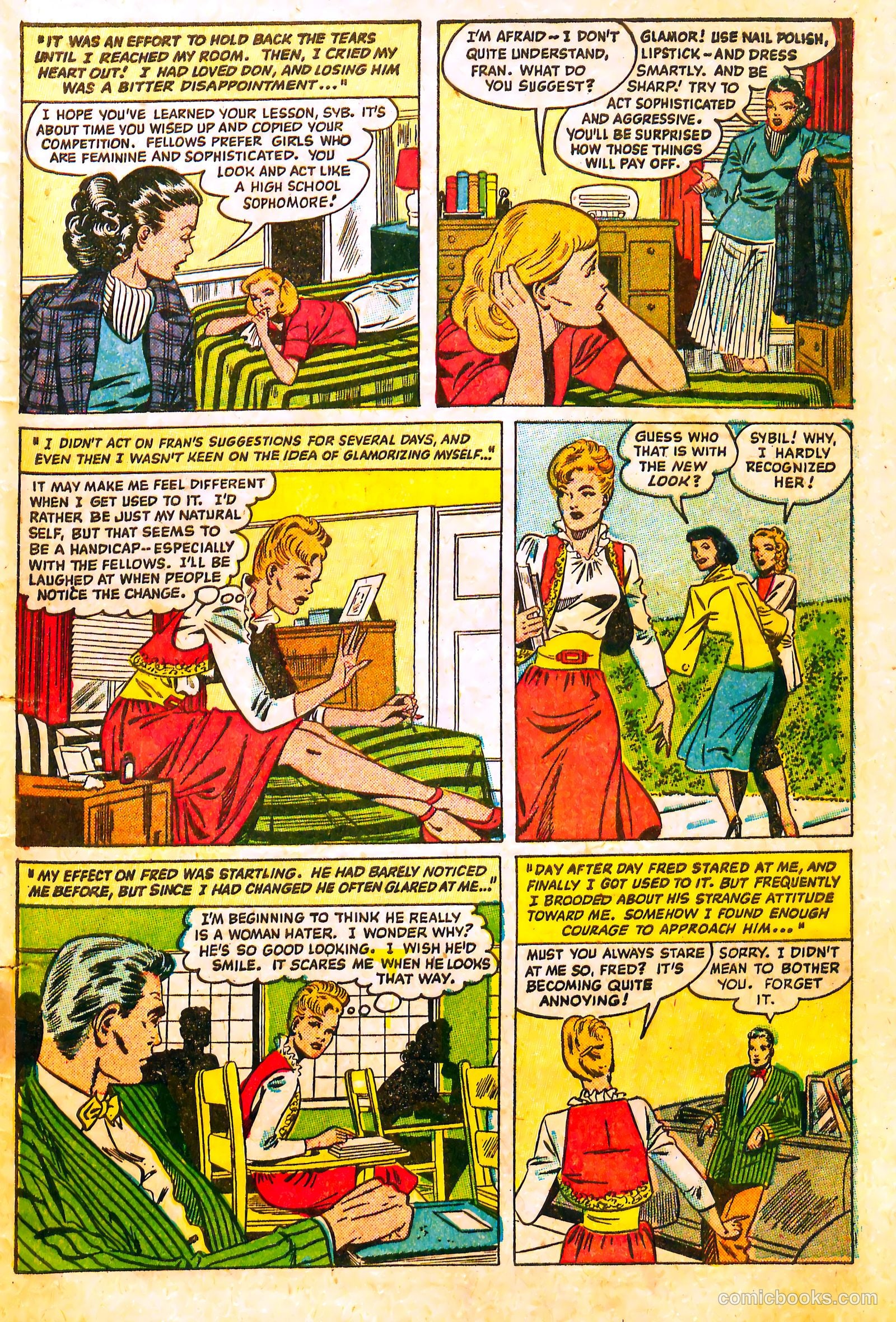 Teen-Age Diary Secrets #6 (1949) — page 31 of 36