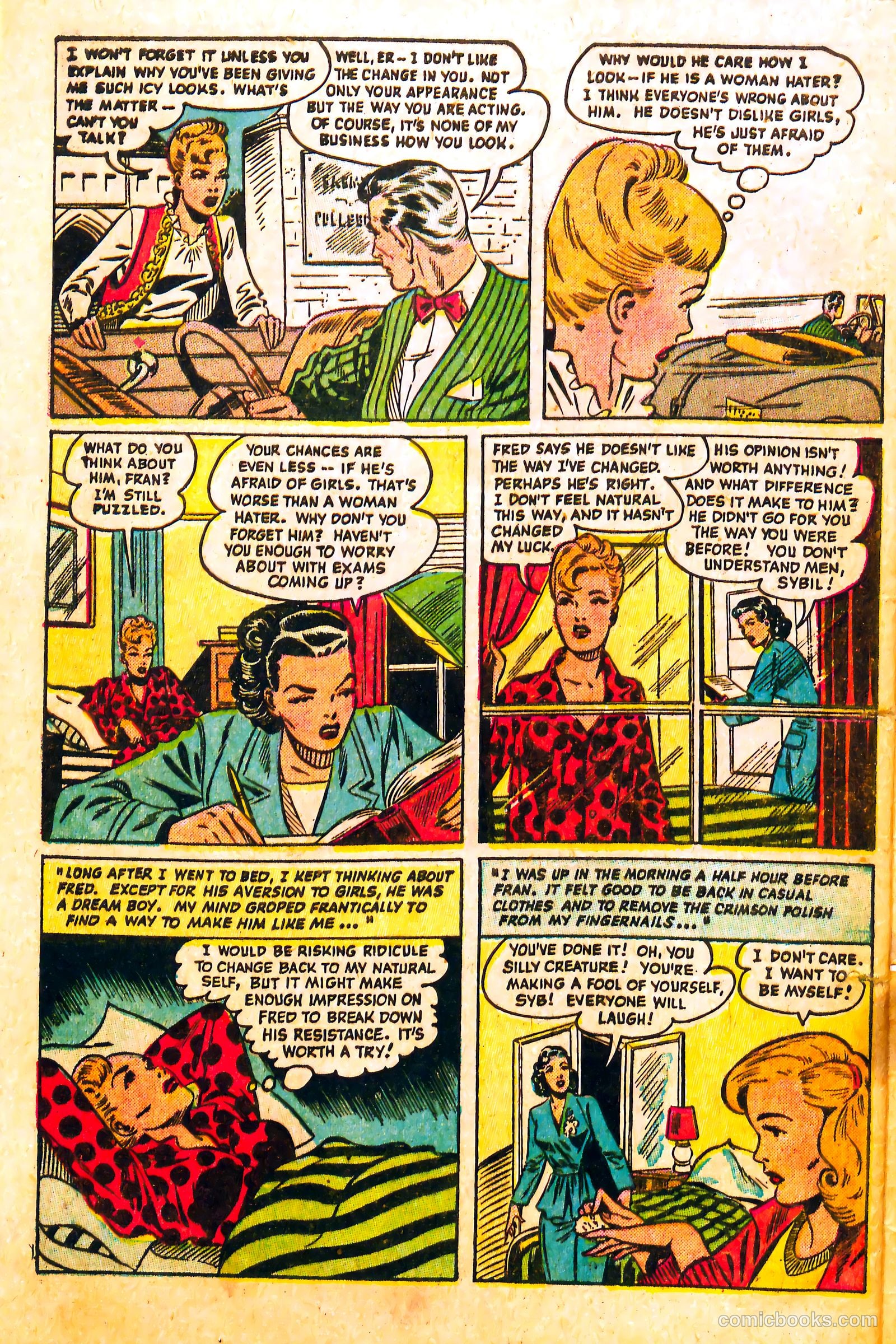 Teen-Age Diary Secrets #6 (1949) — page 32 of 36