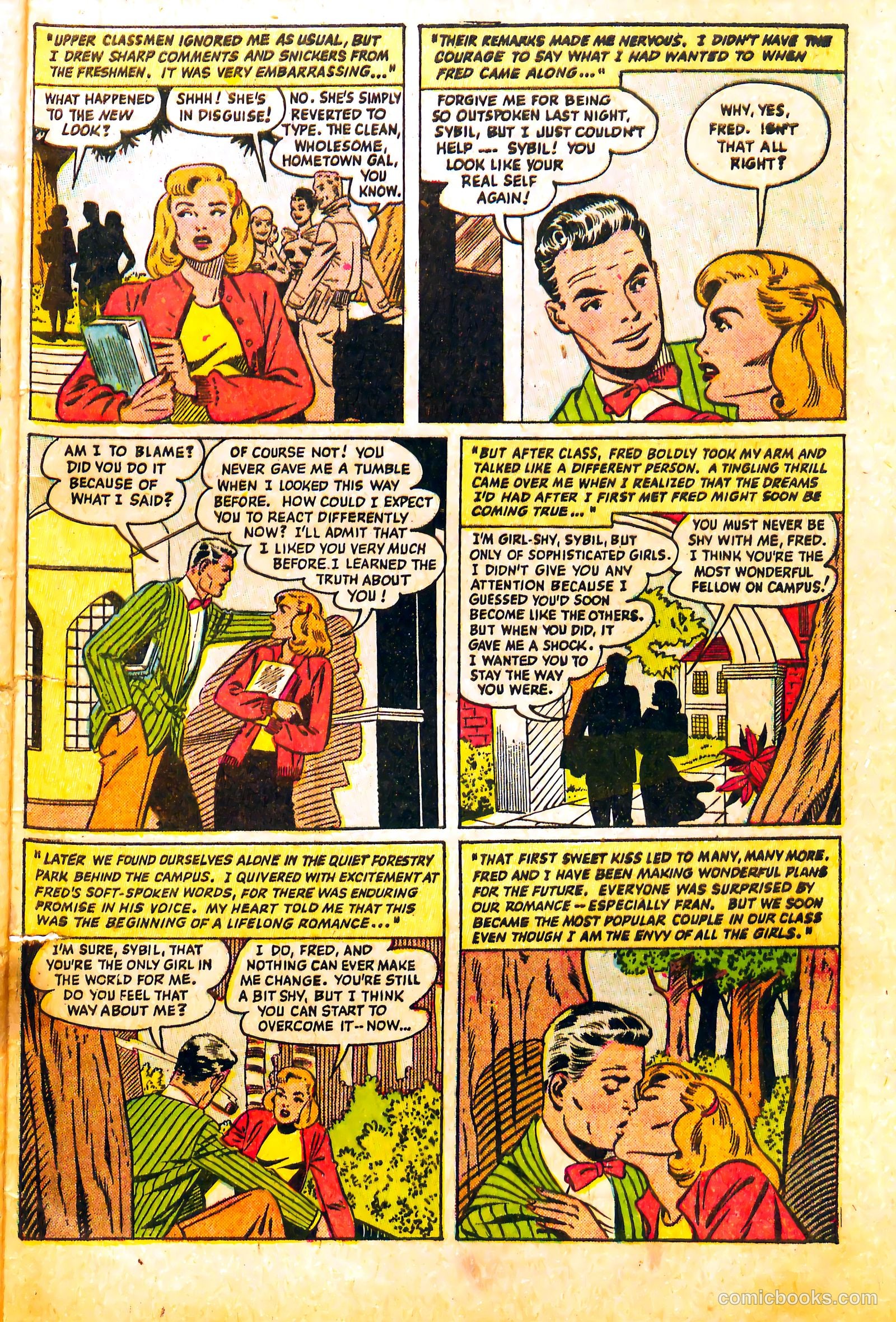 Teen-Age Diary Secrets #6 (1949) — page 33 of 36